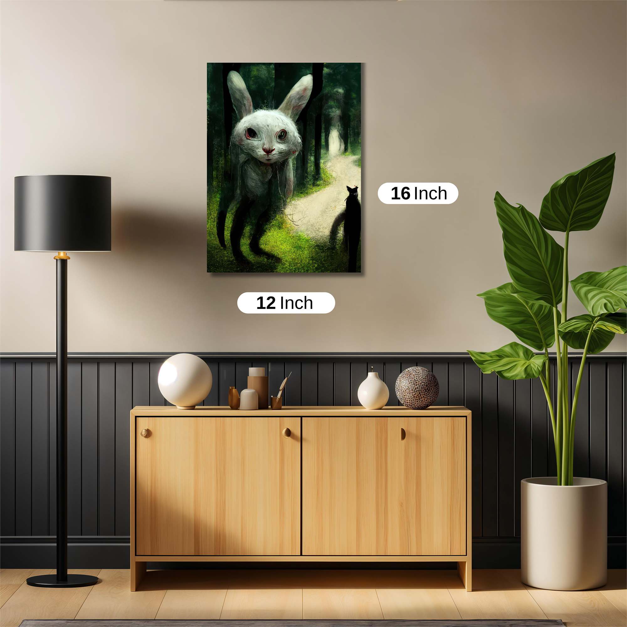 Rabbit Nightmare Safe Wall Magnetic / M