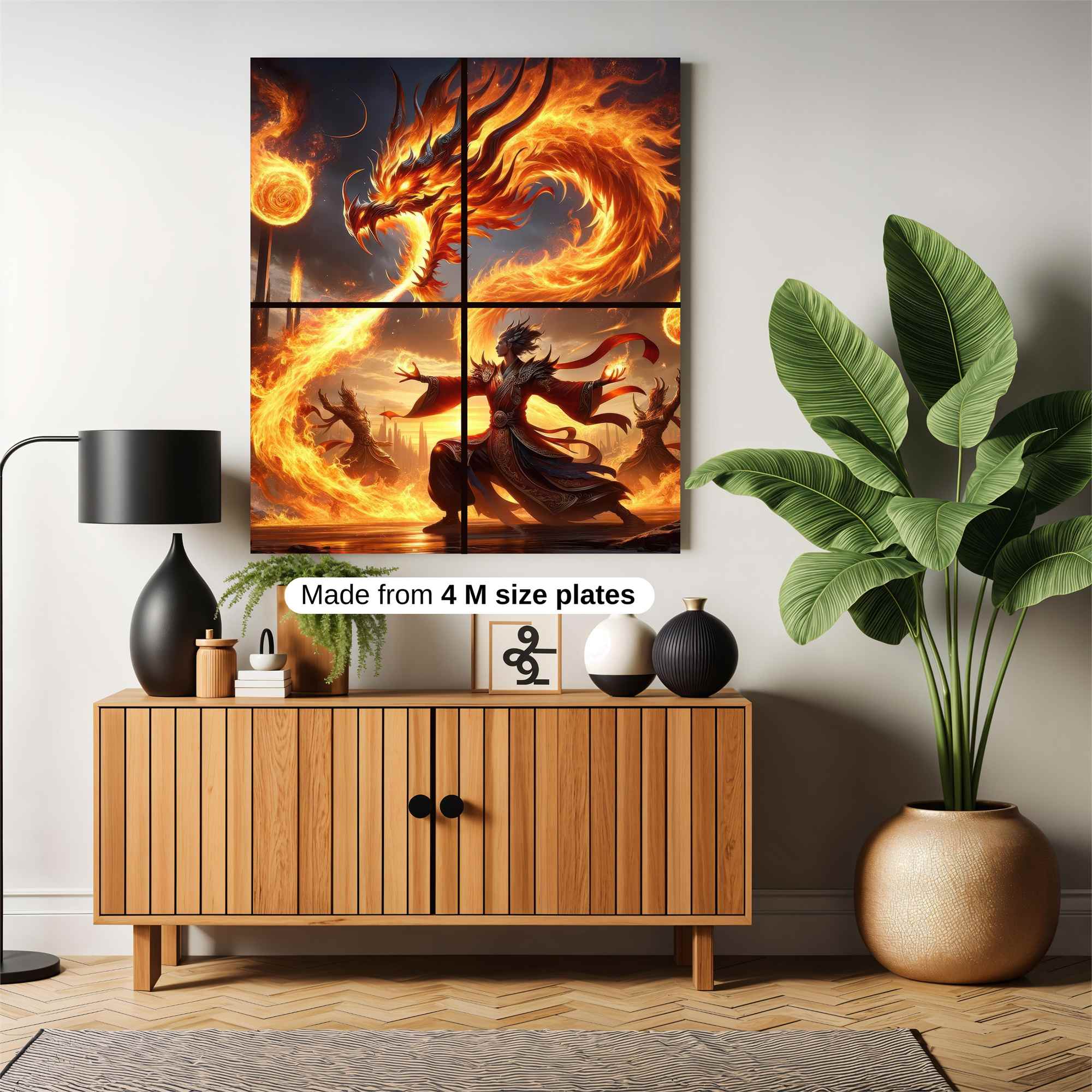 Dragon Ignition Safe Wall Magnetic / M