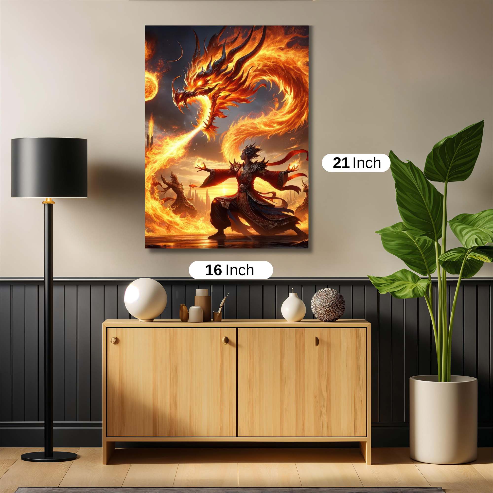 Dragon Ignition Safe Wall Magnetic / M