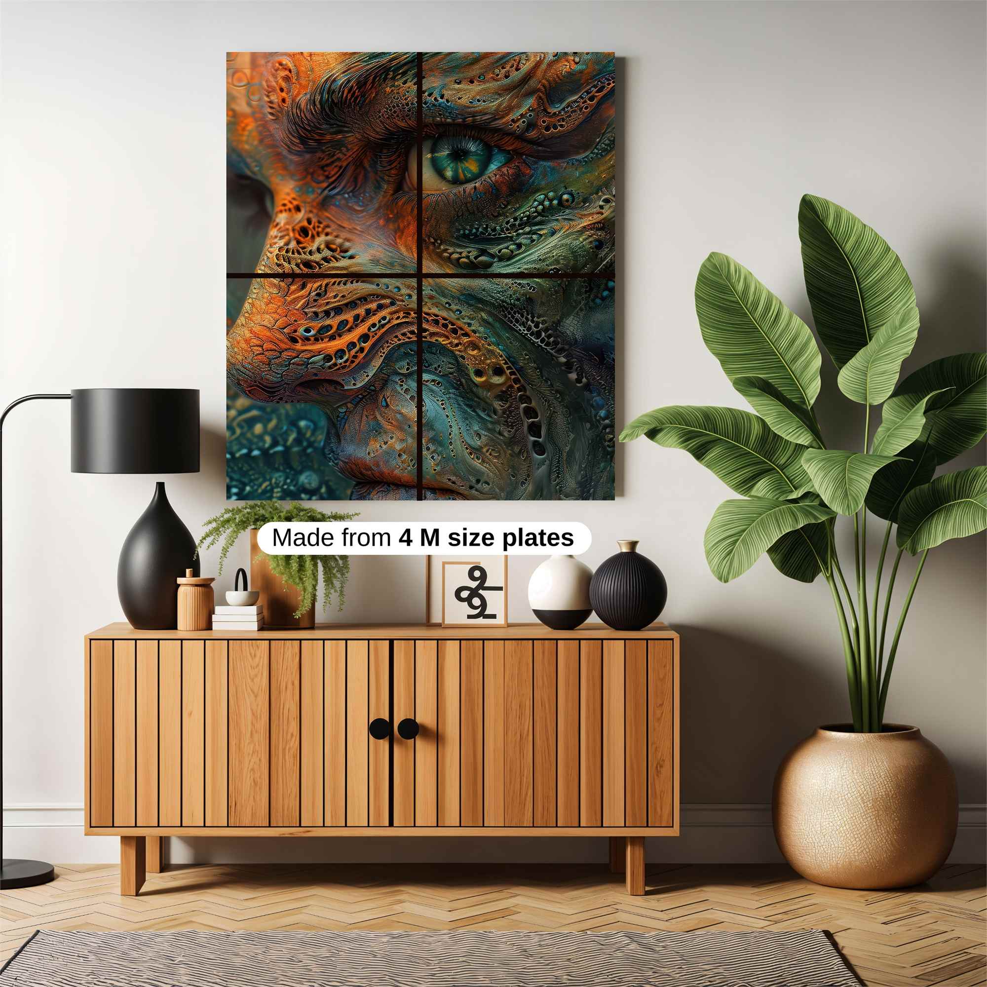 Alien Intrigue Safe Wall Magnetic / M