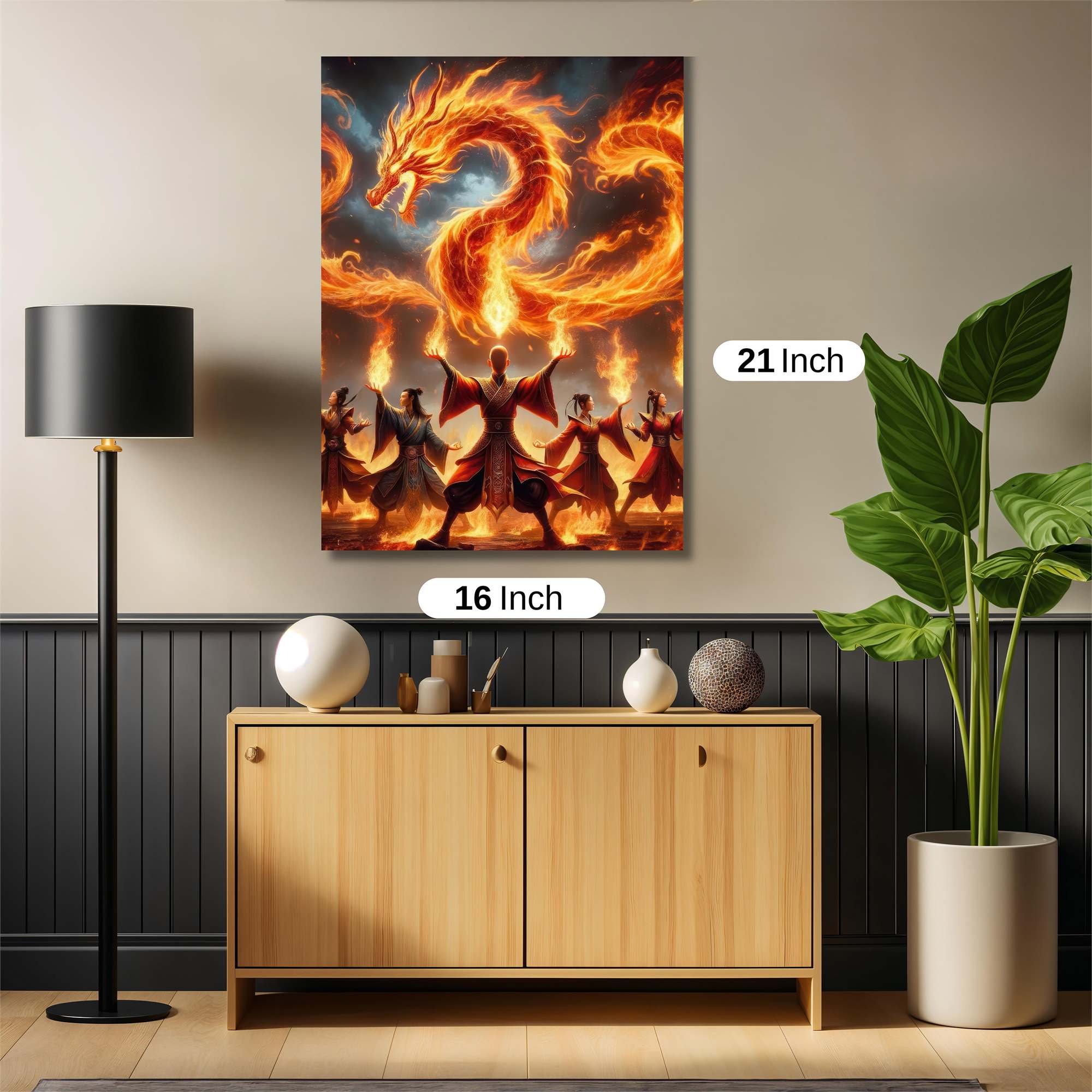 Fire Summoner Safe Wall Magnetic / M