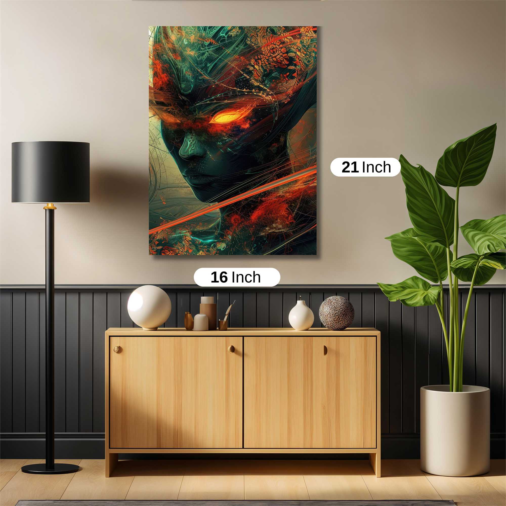 Eldritch Blaze Safe Wall Magnetic / M