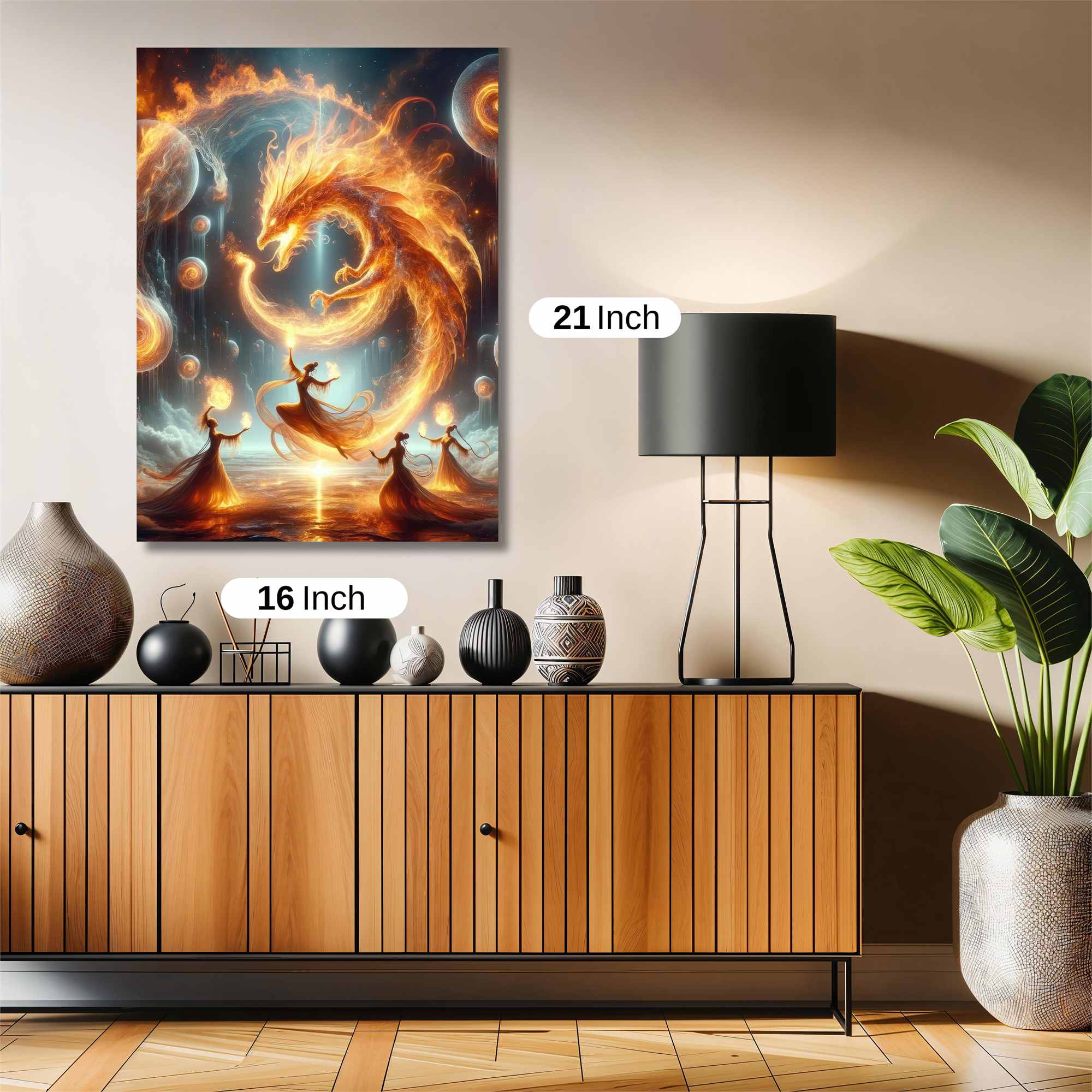 Dragon Enchantment Safe Wall Magnetic / M