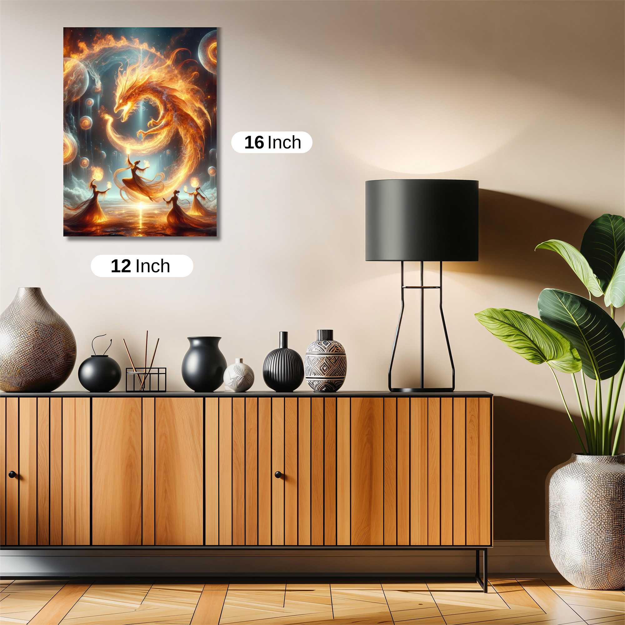 Dragon Enchantment Safe Wall Magnetic / M