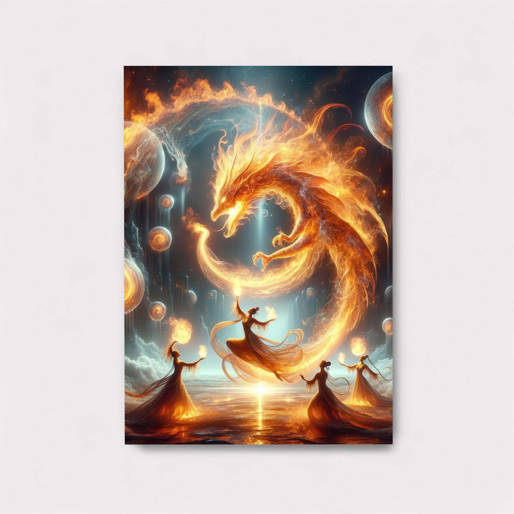 Dragon Enchantment Safe Wall Magnetic / M