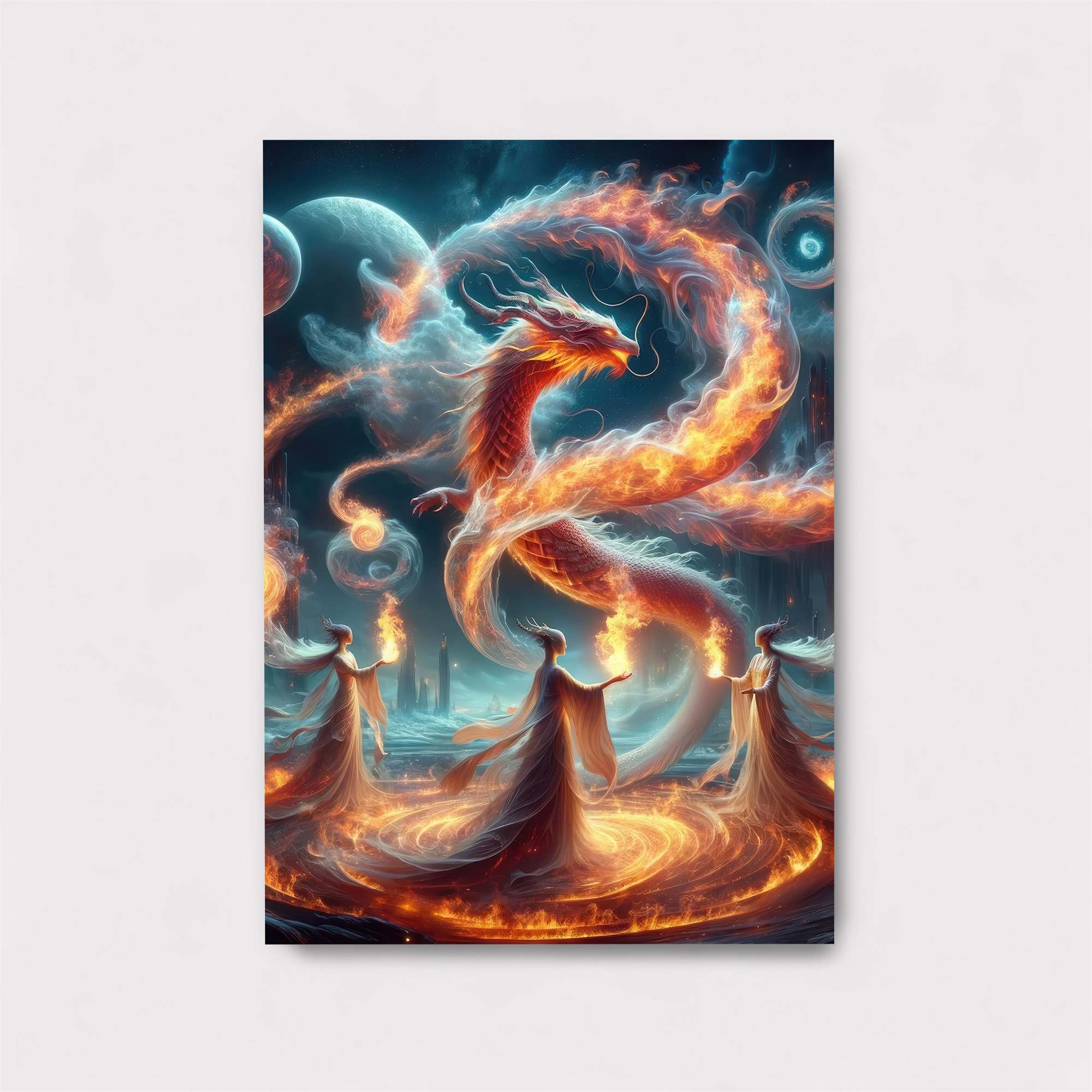 Dragon Enchantment Safe Wall Magnetic / M