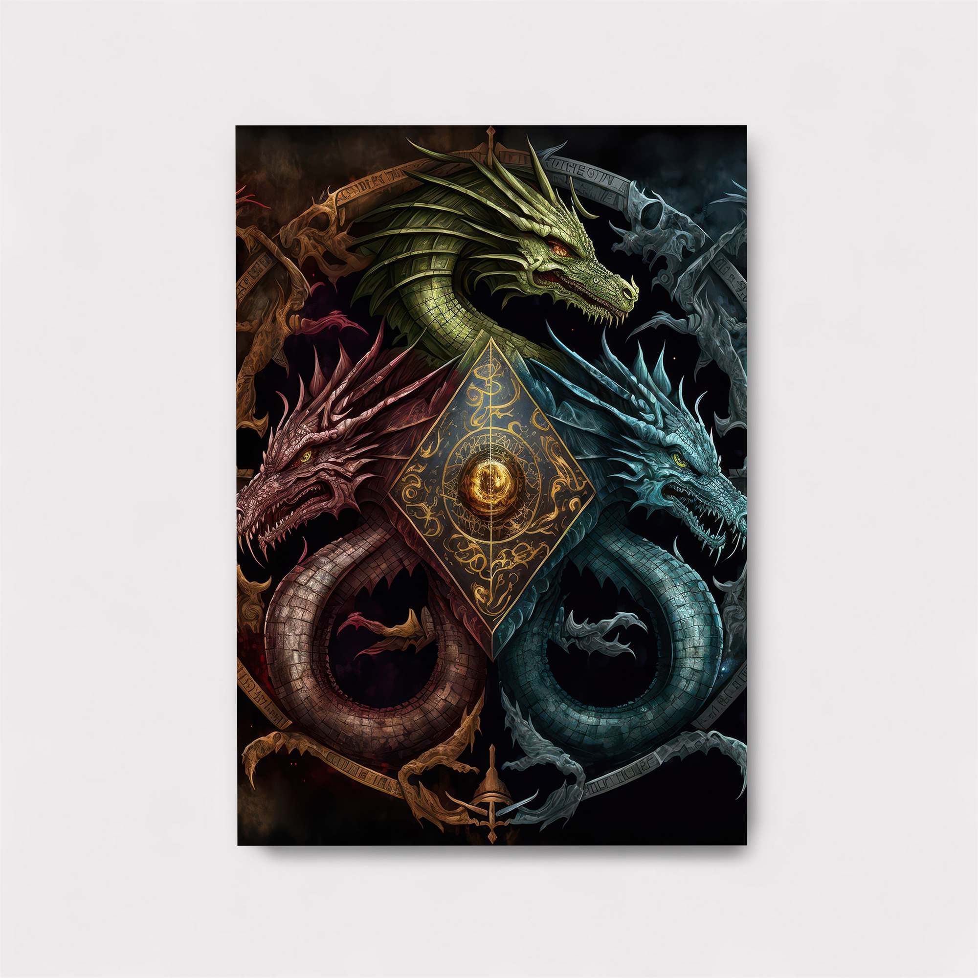 Dragon Trinity Safe Wall Magnetic / M