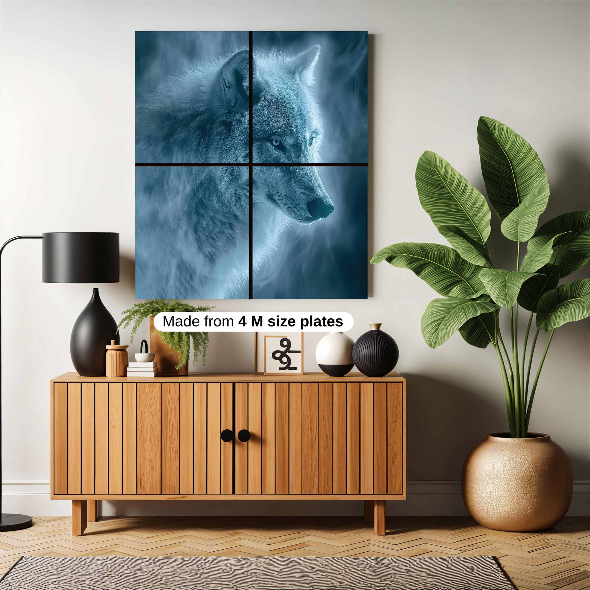 Wolf Ethereal Safe Wall Magnetic / M