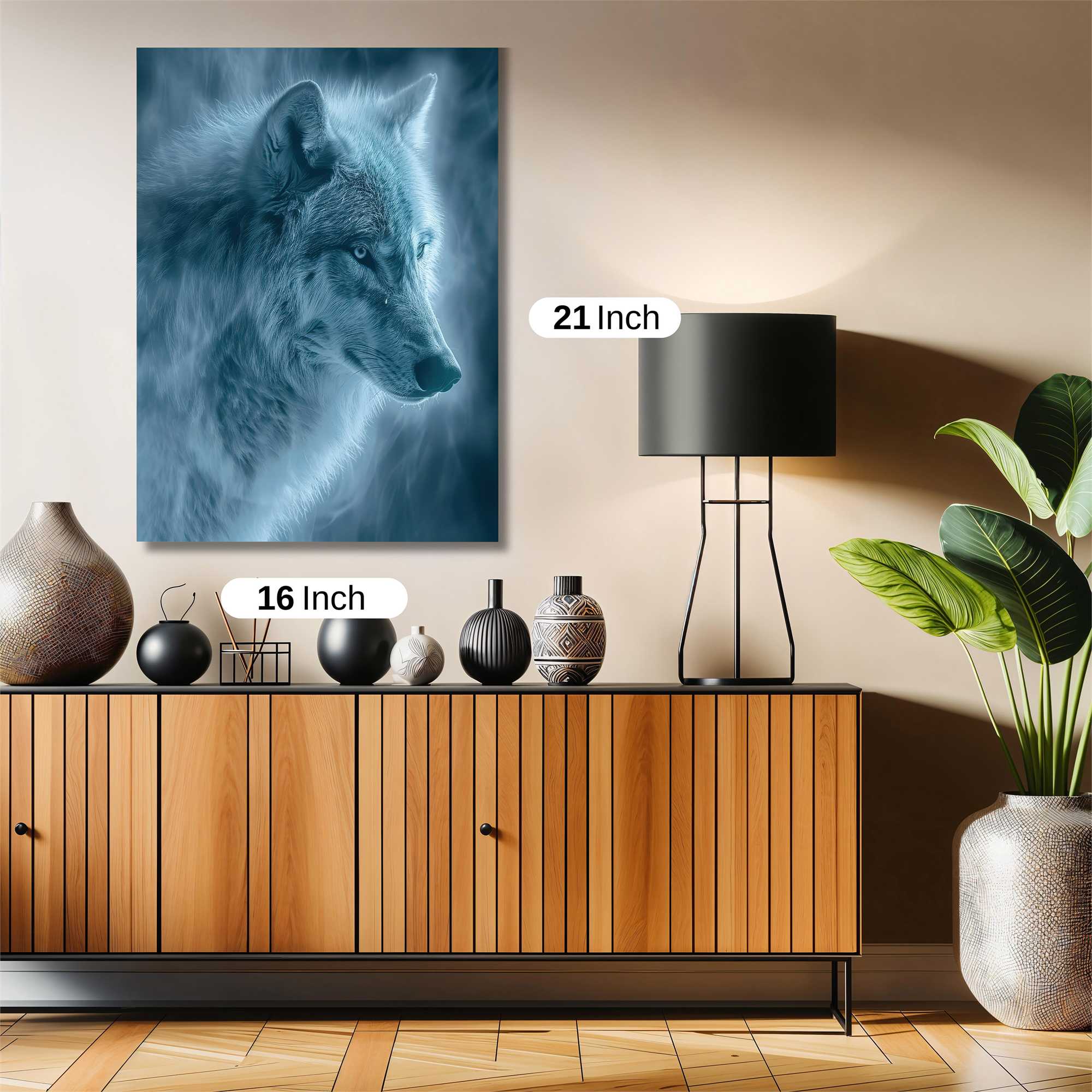 Wolf Ethereal Safe Wall Magnetic / M