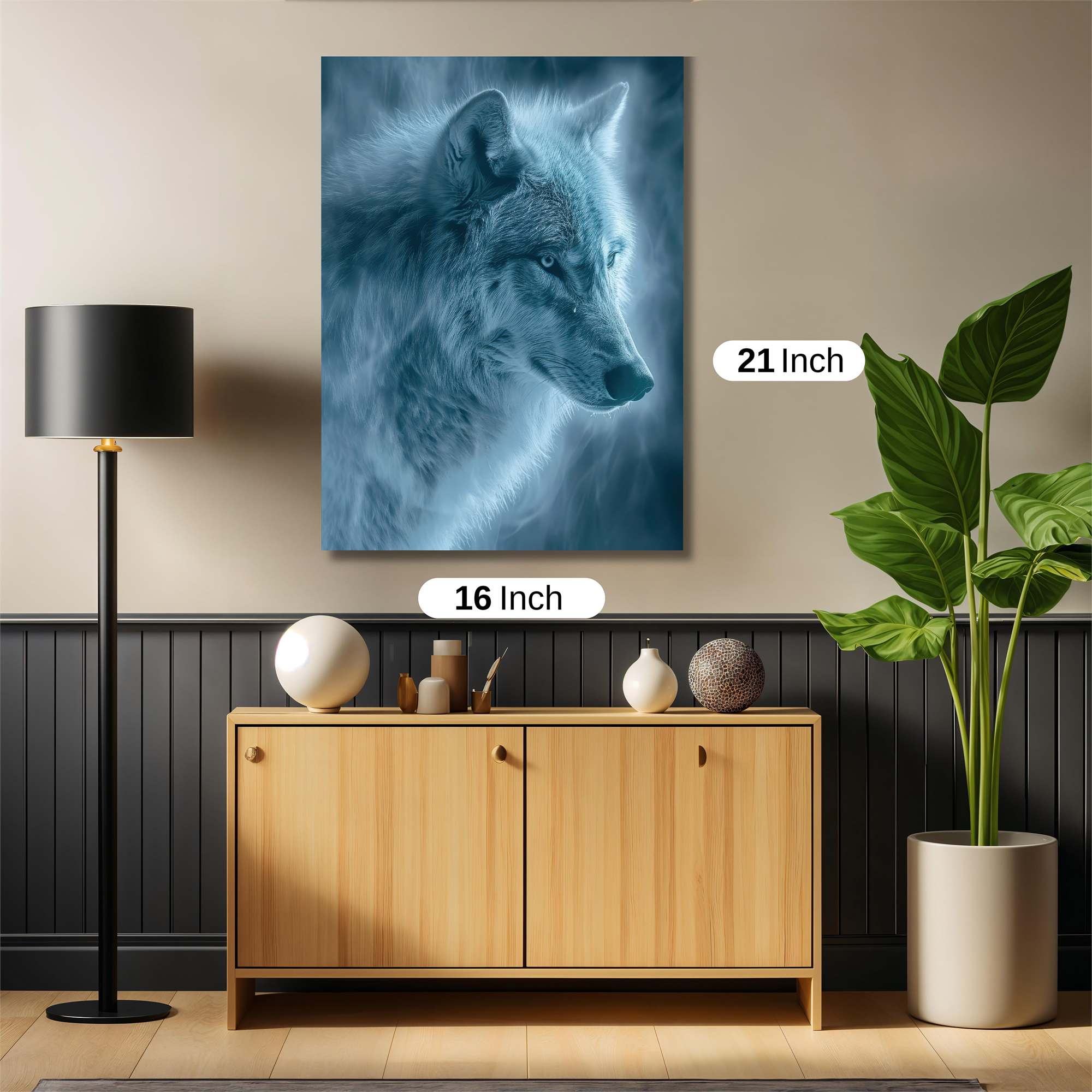 Wolf Ethereal Safe Wall Magnetic / M
