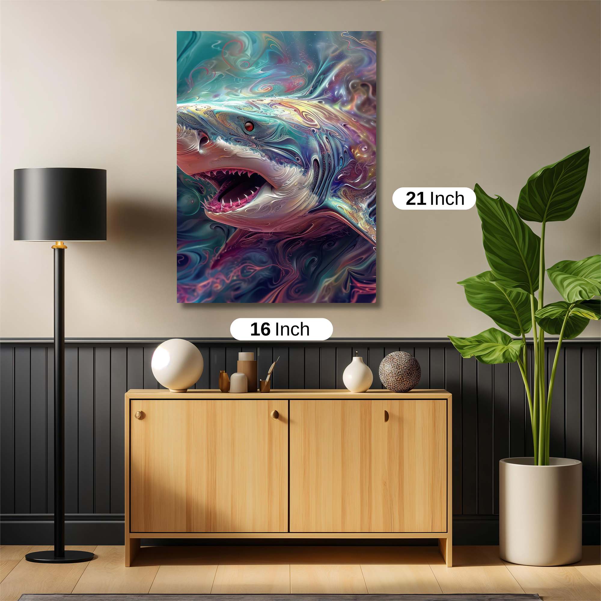 Shark Dreamscape Safe Wall Magnetic / M
