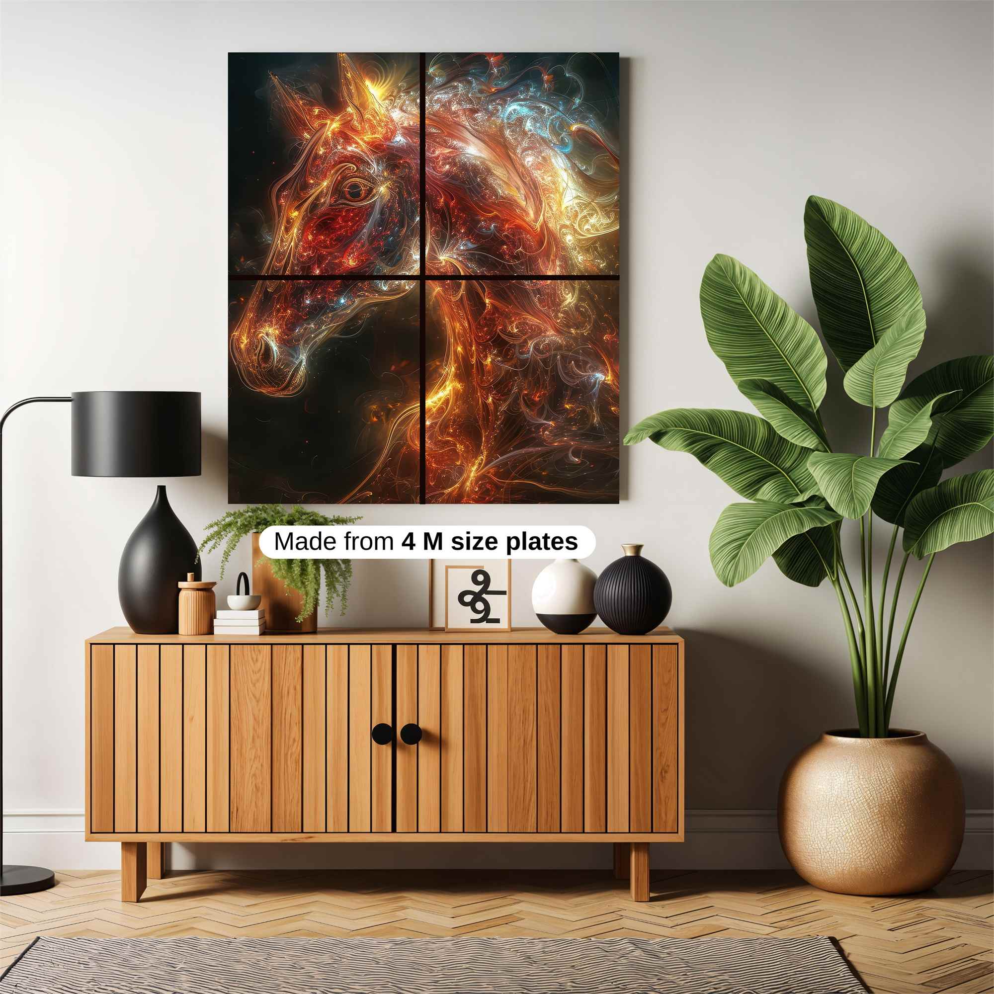 Cosmic Blaze Safe Wall Magnetic / M