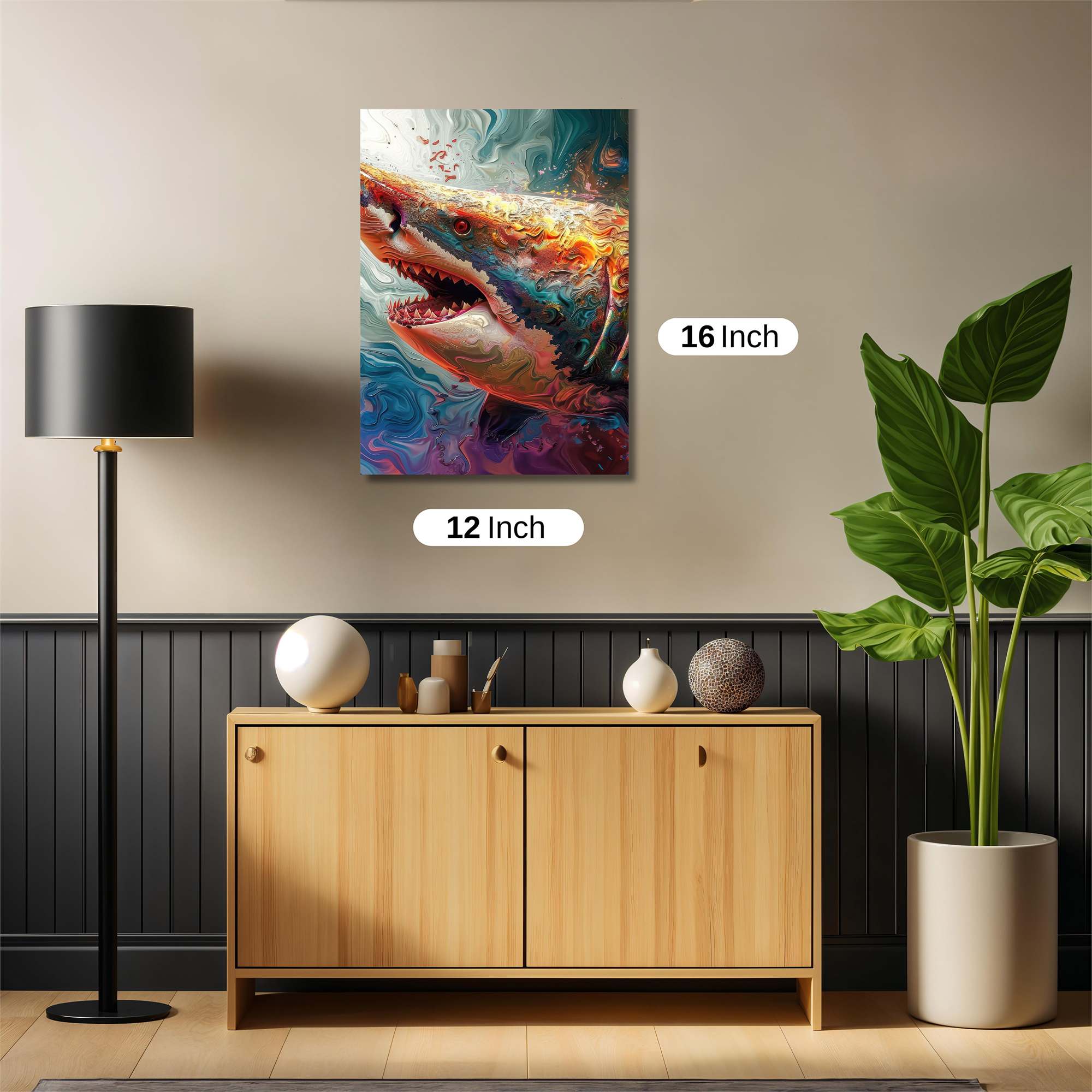 Shark Rave Safe Wall Magnetic / M