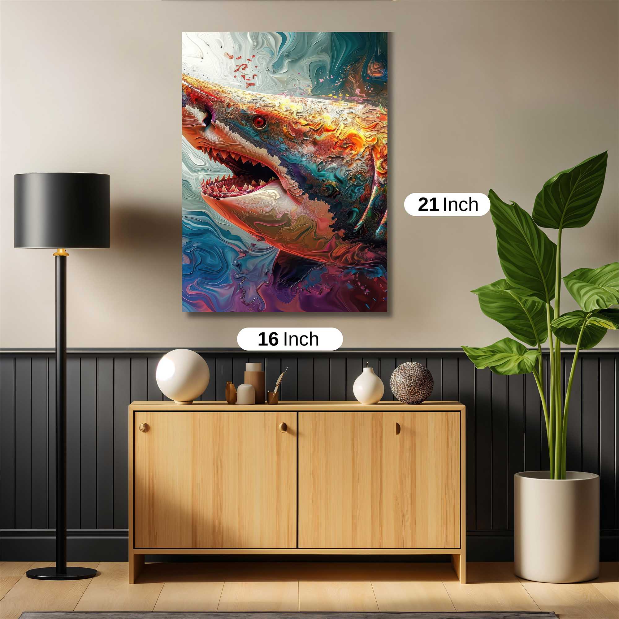 Shark Rave Safe Wall Magnetic / M