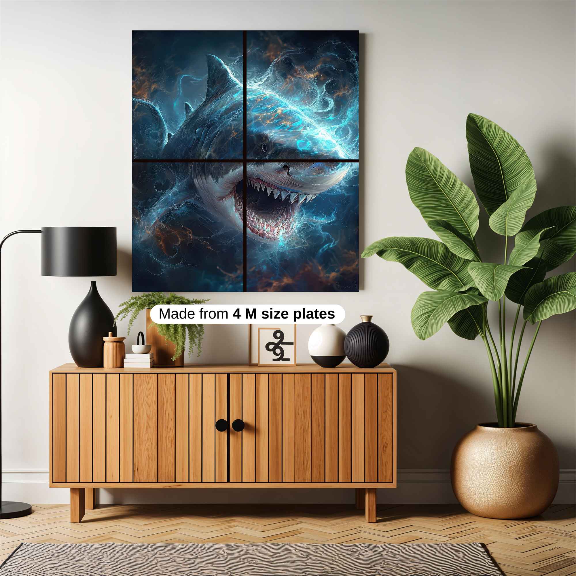 Shark Blaze Safe Wall Magnetic / M