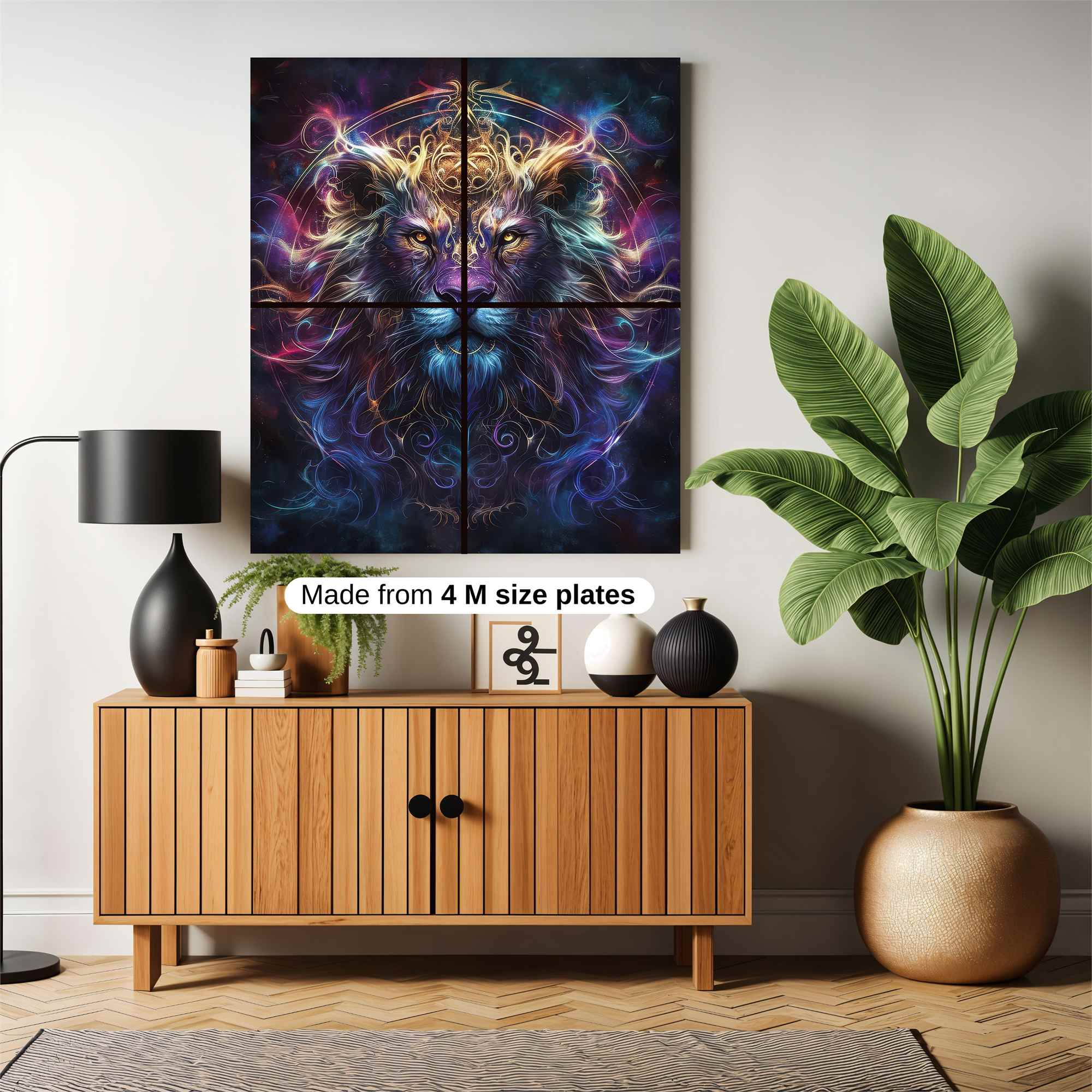 Lion Mystic Safe Wall Magnetic / M