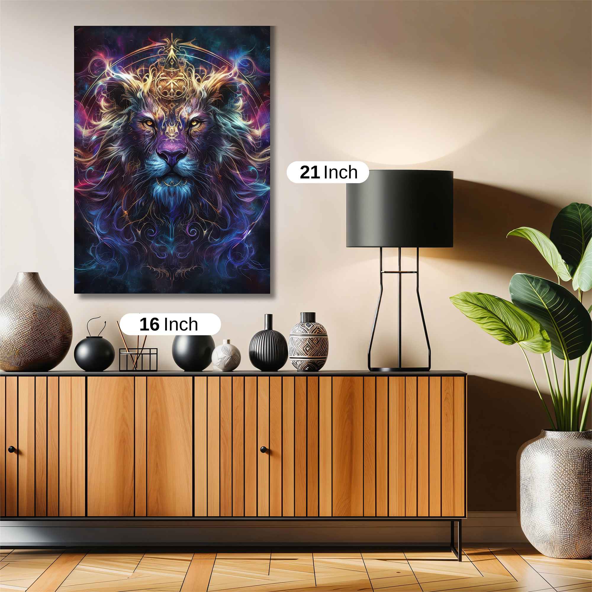 Lion Mystic Safe Wall Magnetic / M