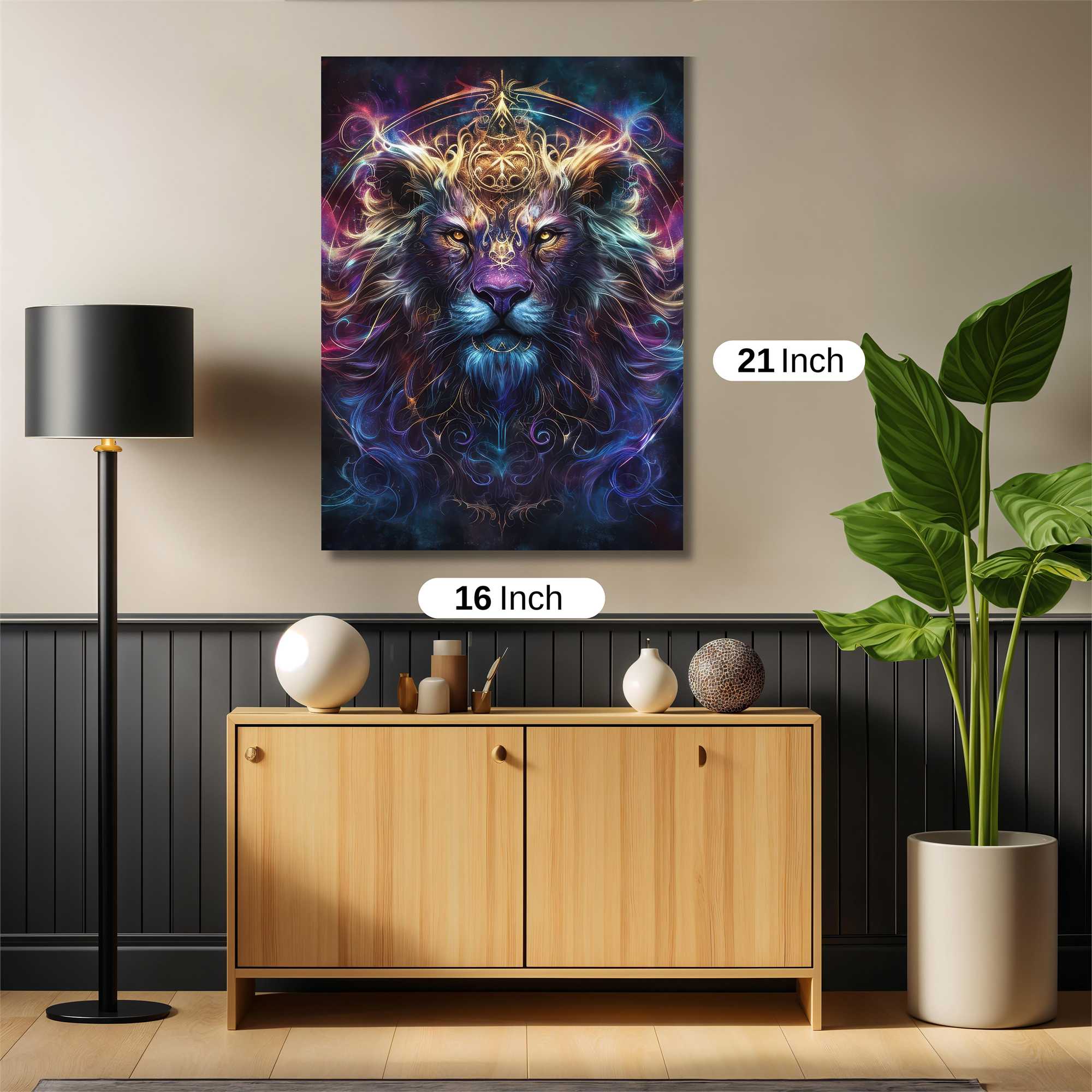 Lion Mystic Safe Wall Magnetic / M