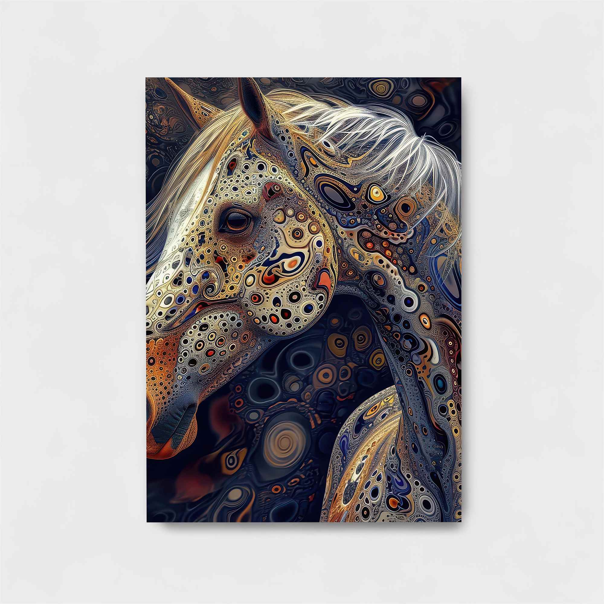 Horse Psychedelic Safe Wall Magnetic / M