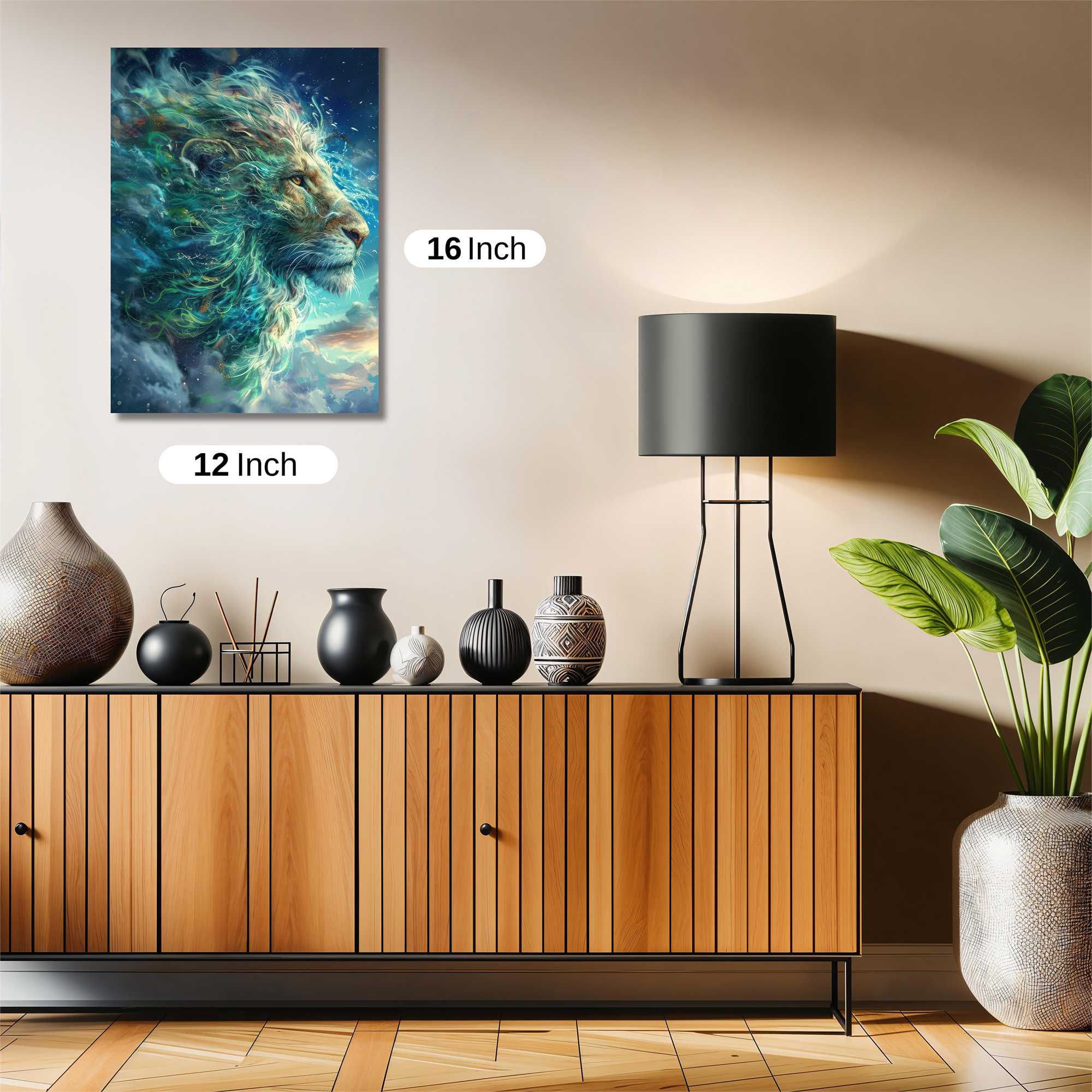 Lion Dreamscape Safe Wall Magnetic / M