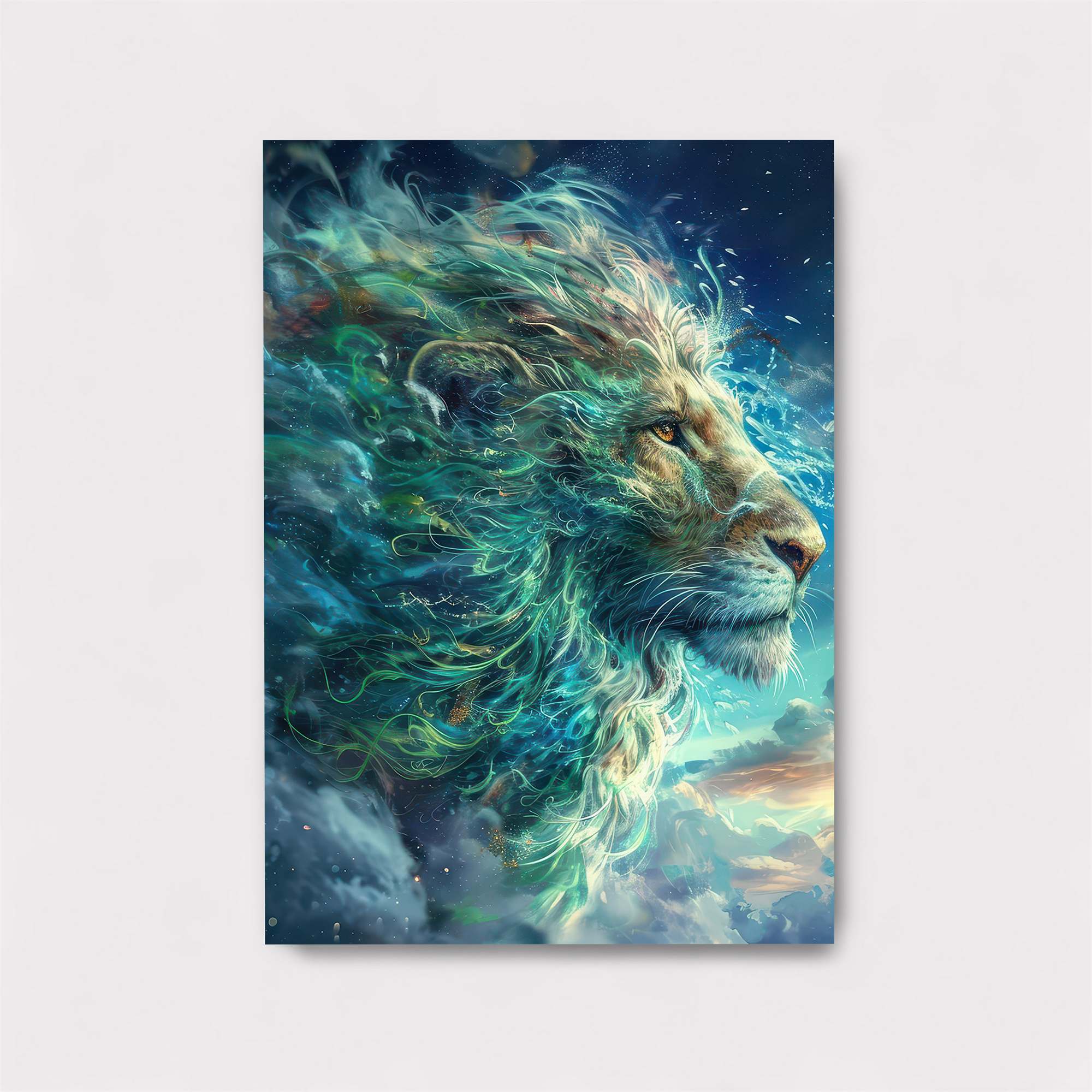 Lion Dreamscape Safe Wall Magnetic / M