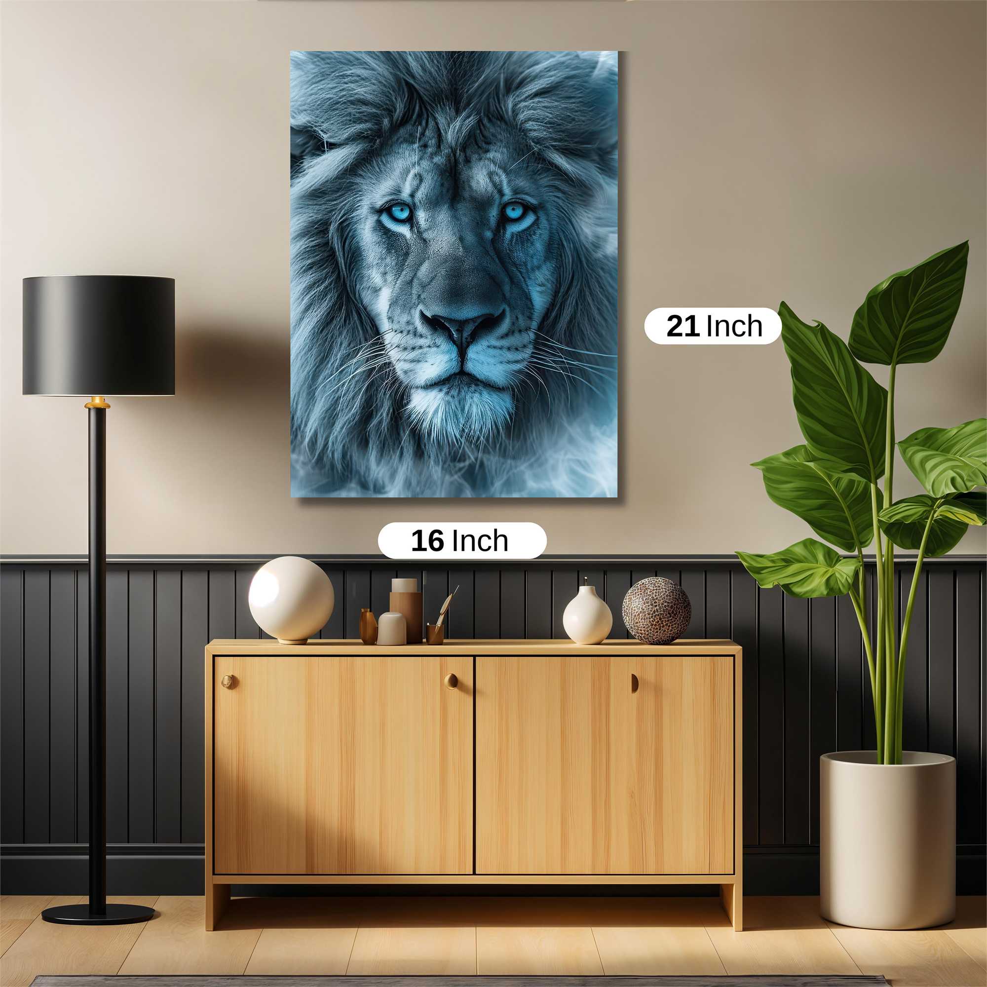Lion Serenity Safe Wall Magnetic / M