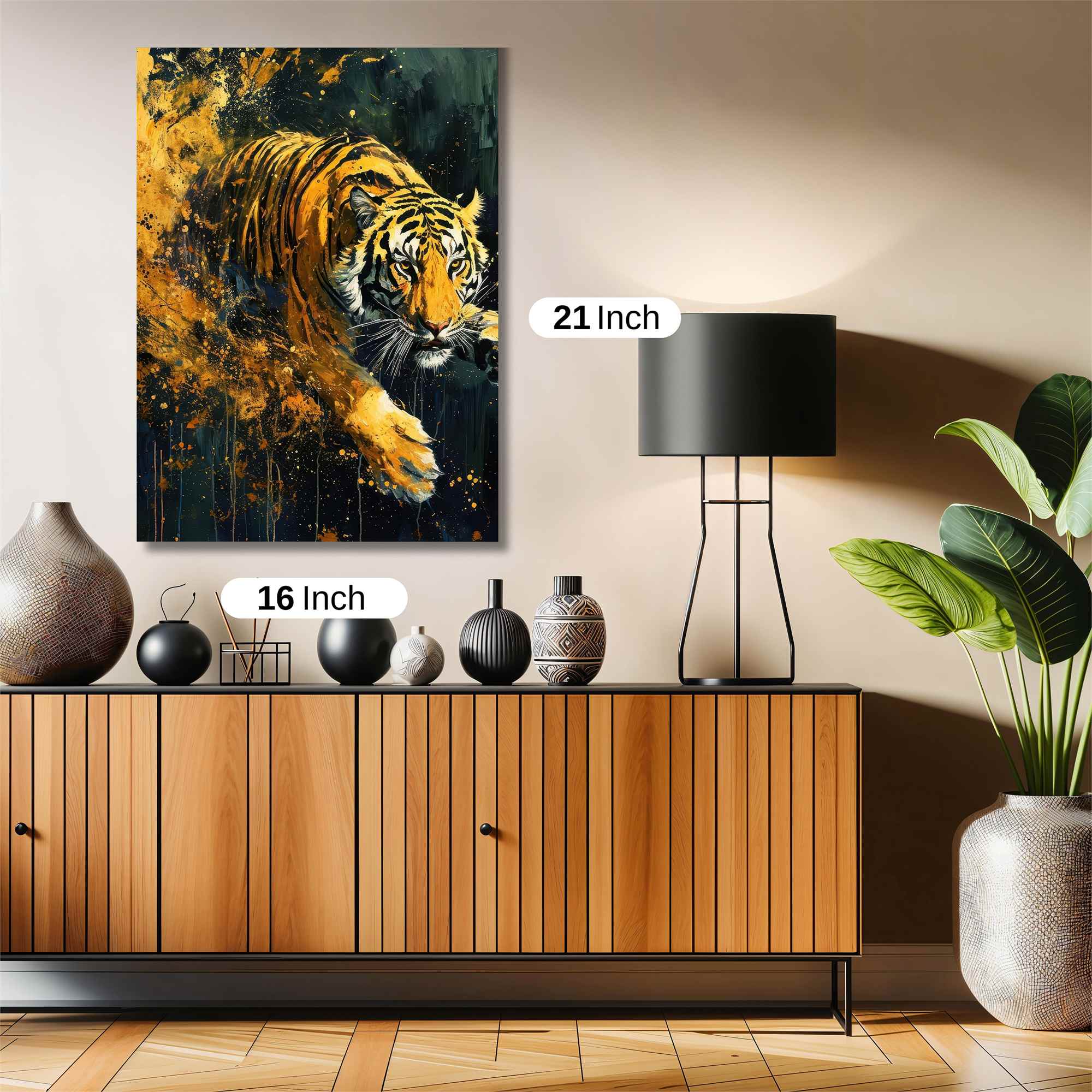 Tiger Blaze Safe Wall Magnetic / M