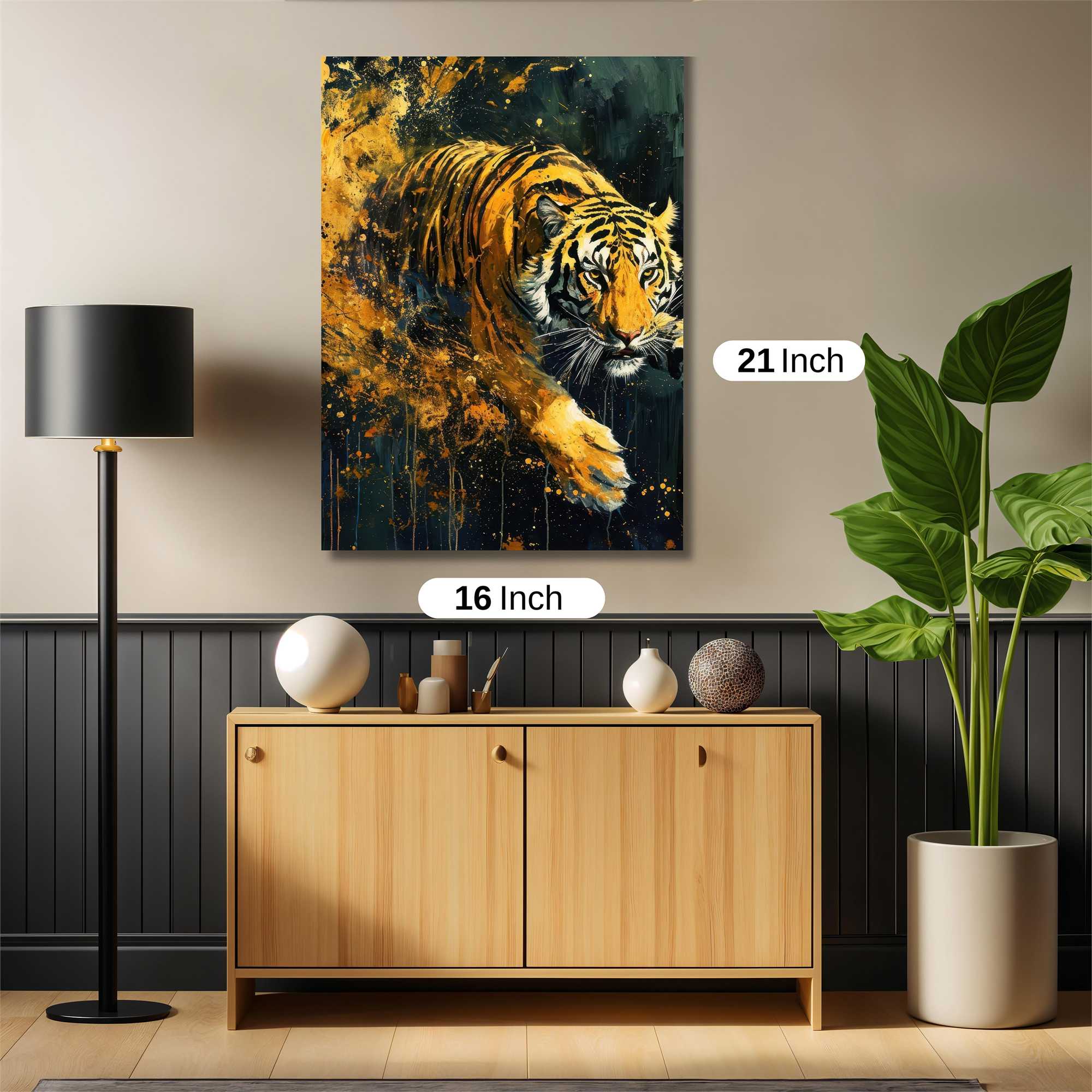 Tiger Blaze Safe Wall Magnetic / M
