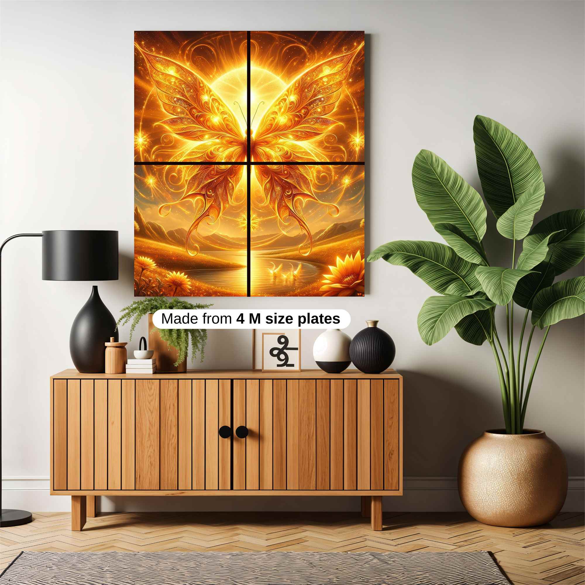 Butterfly Radiance Safe Wall Magnetic / M