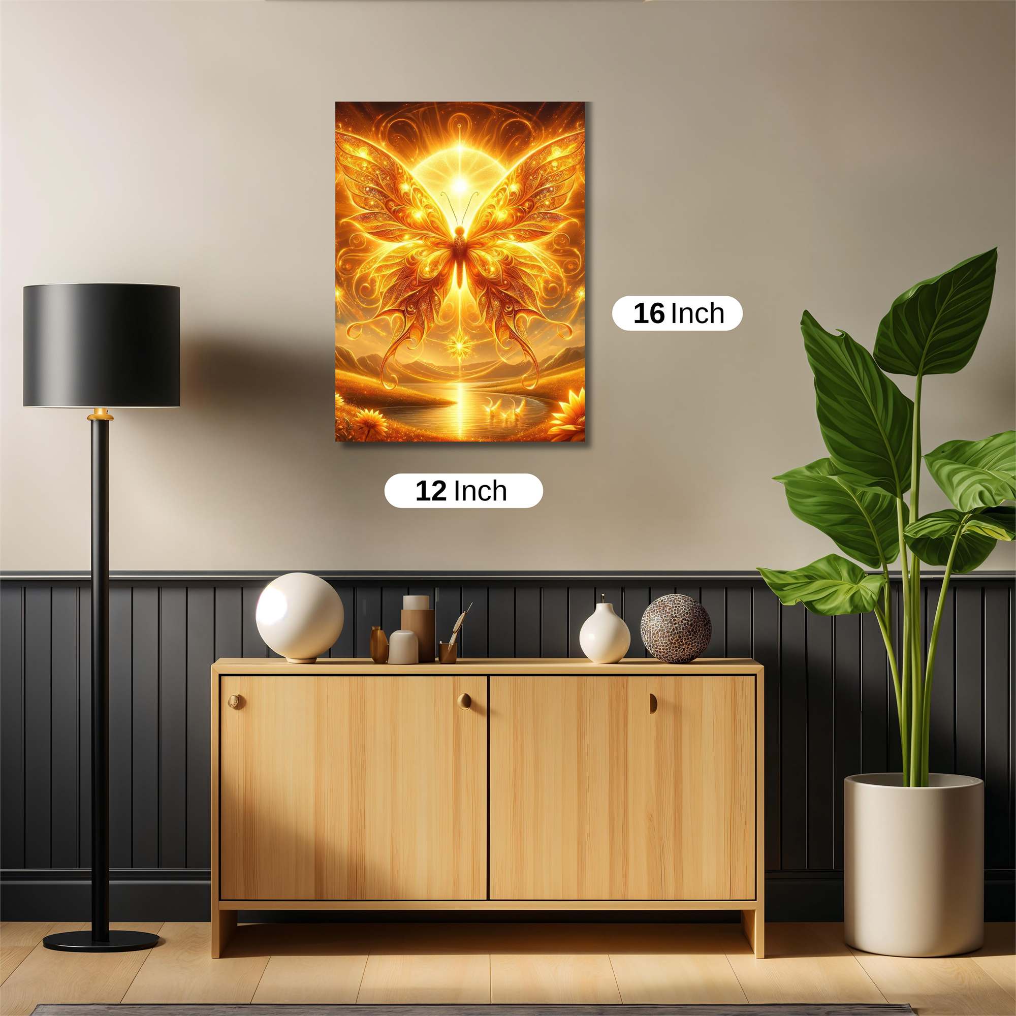 Butterfly Radiance Safe Wall Magnetic / M