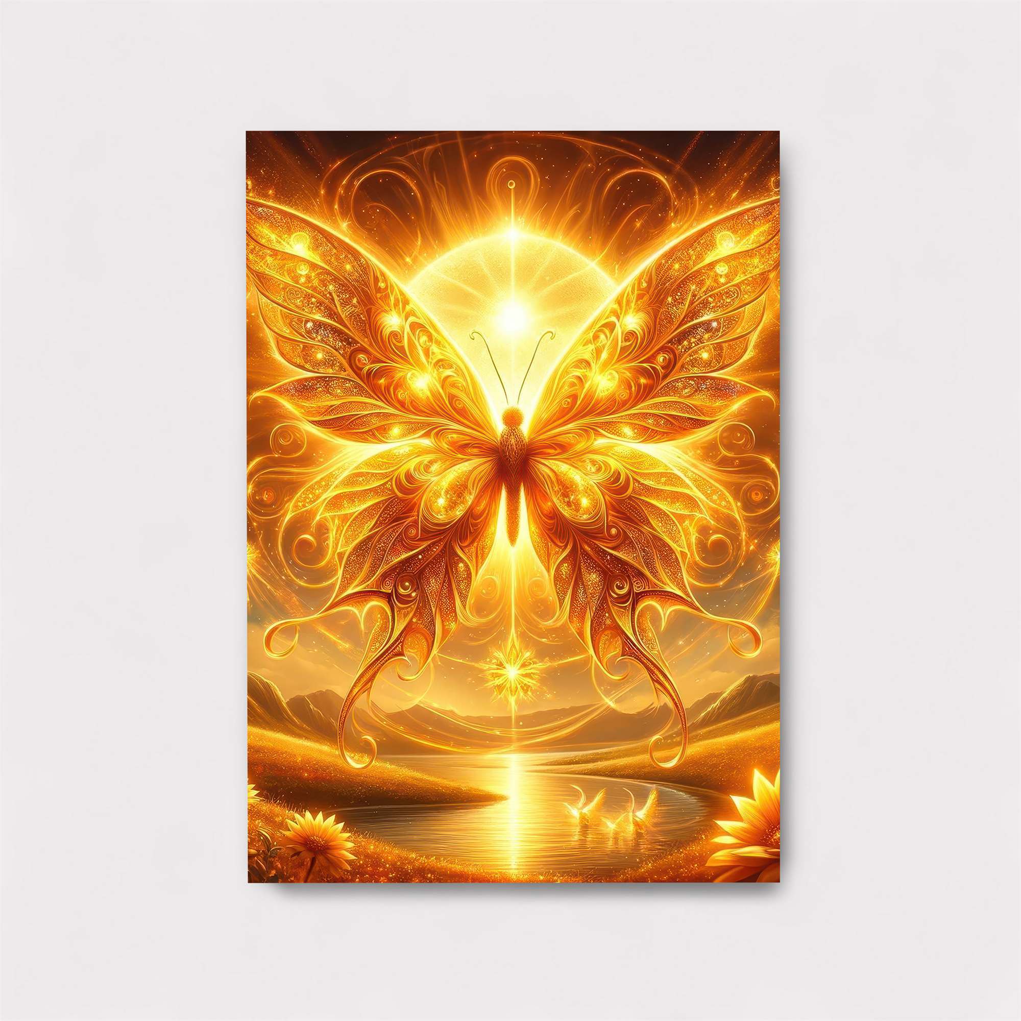 Butterfly Radiance Safe Wall Magnetic / M