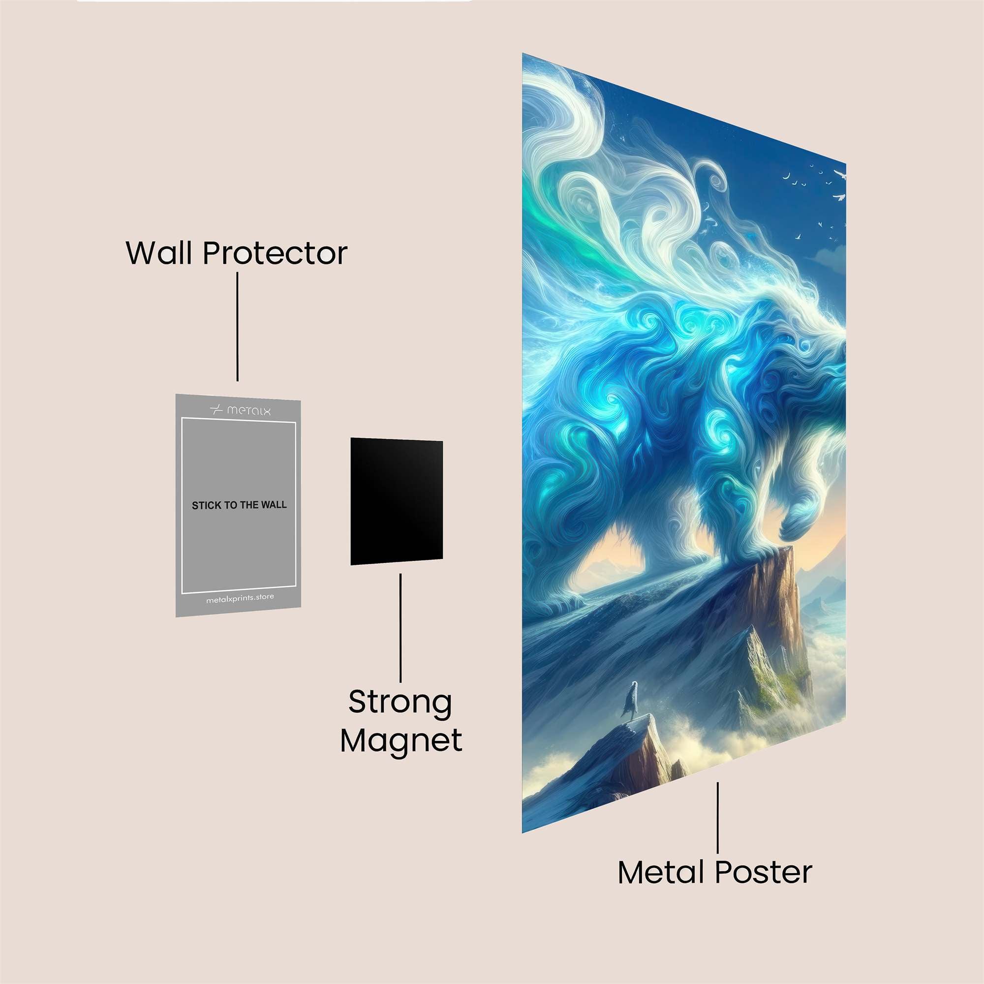 Aurora Spirit Safe Wall Magnetic / M