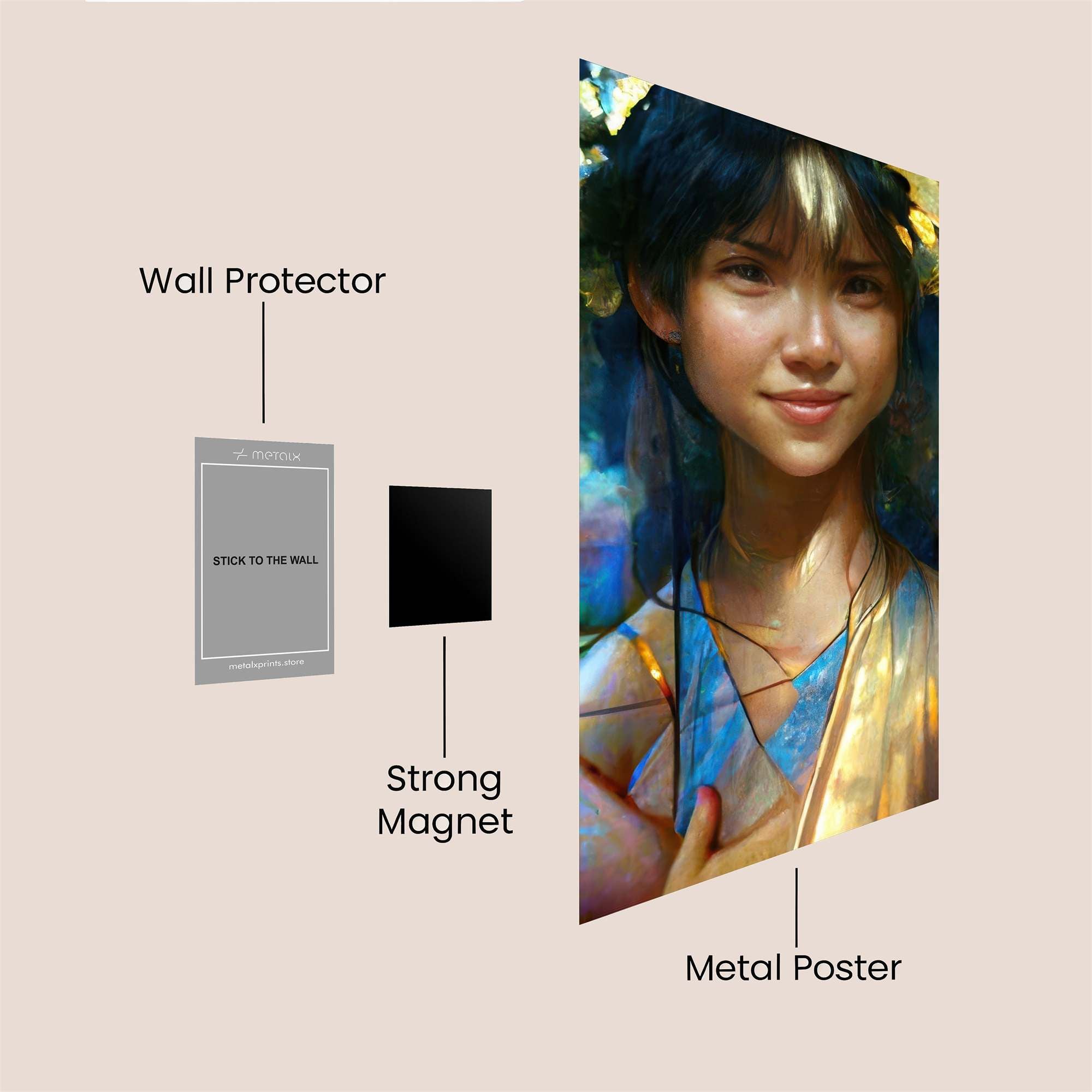 Forest Enchantress Safe Wall Magnetic / M