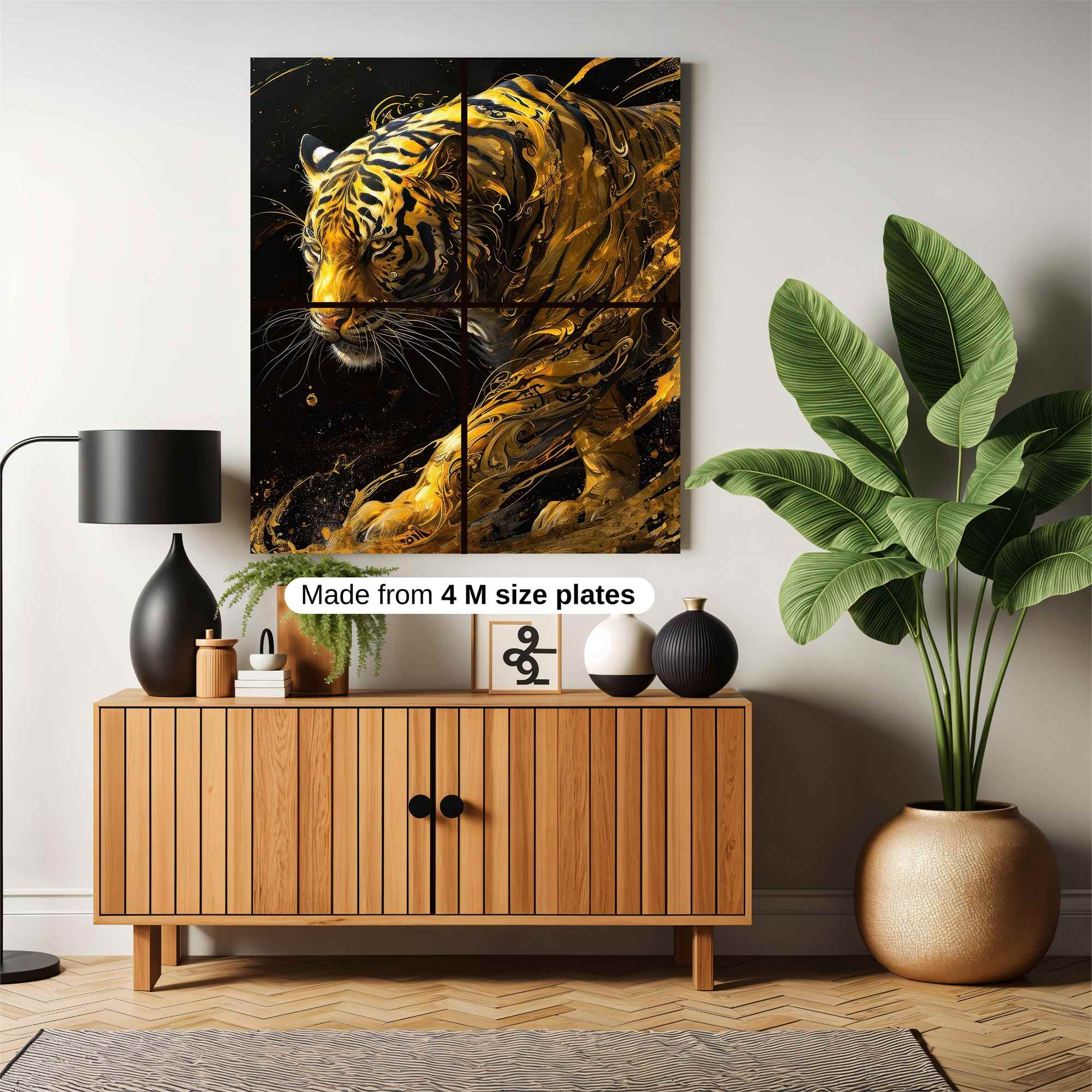 Tiger Majesty Safe Wall Magnetic / M