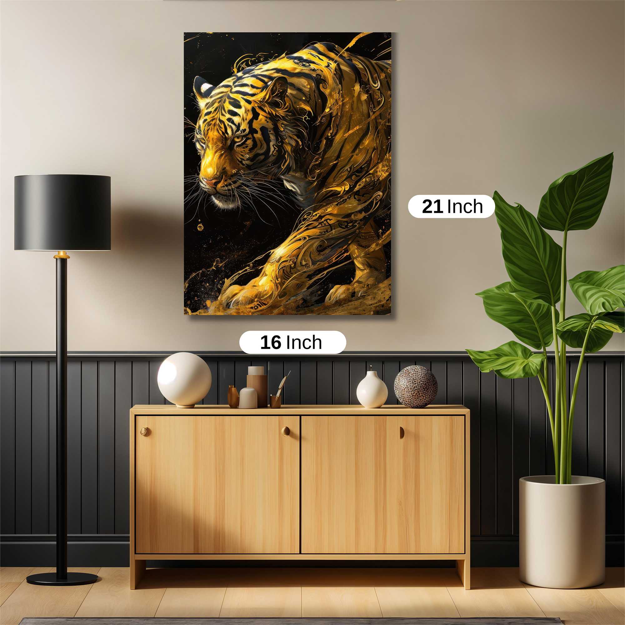 Tiger Majesty Safe Wall Magnetic / M