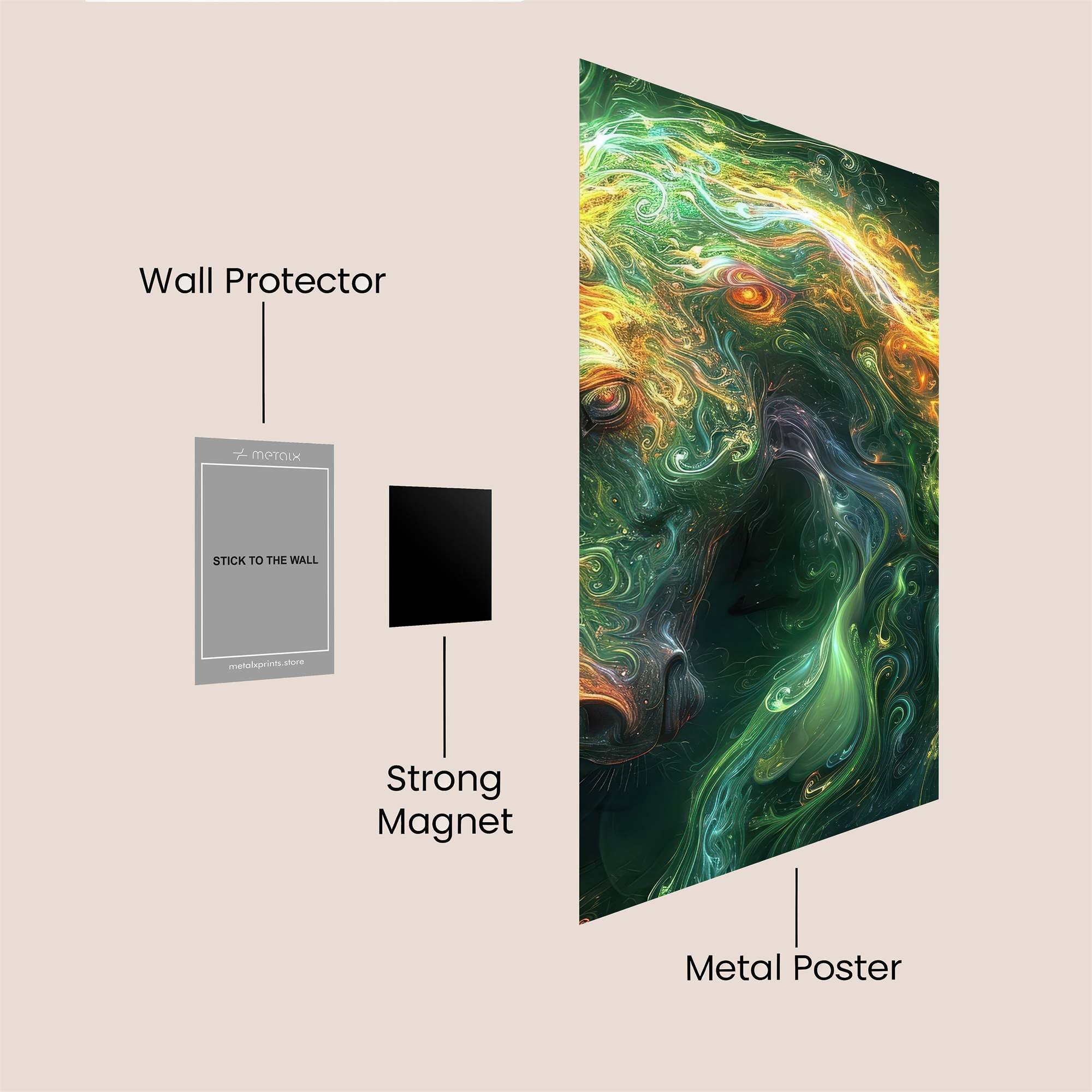 Unicorn Enigma Safe Wall Magnetic / M