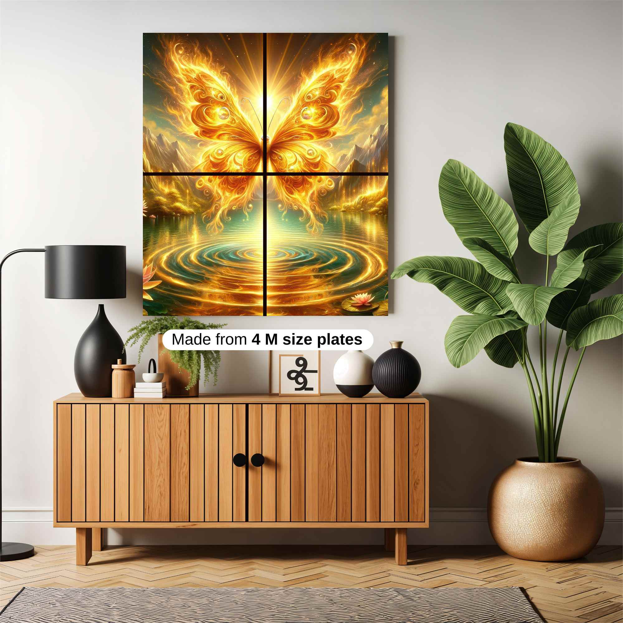 Phoenix Rebirth Safe Wall Magnetic / M