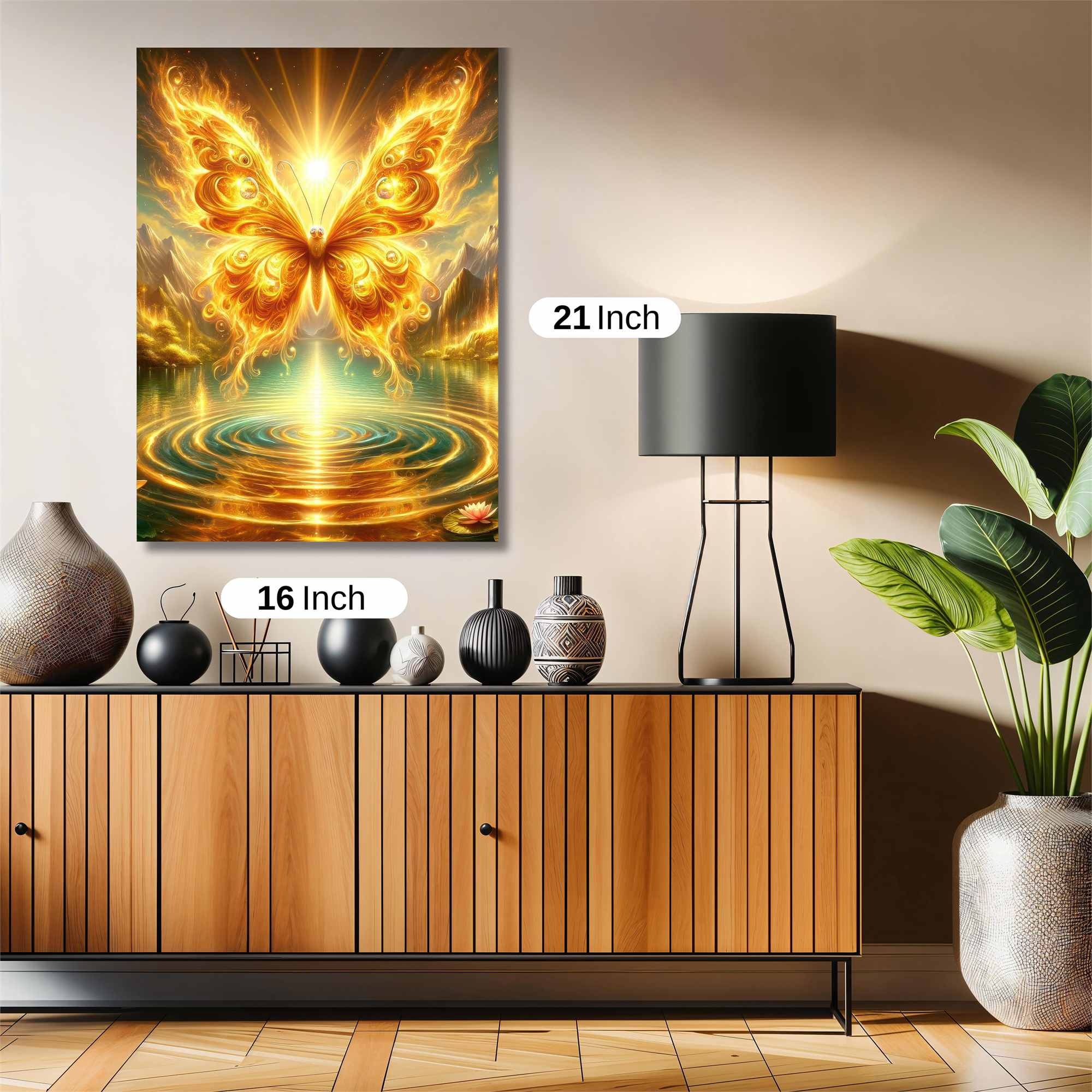 Phoenix Rebirth Safe Wall Magnetic / M