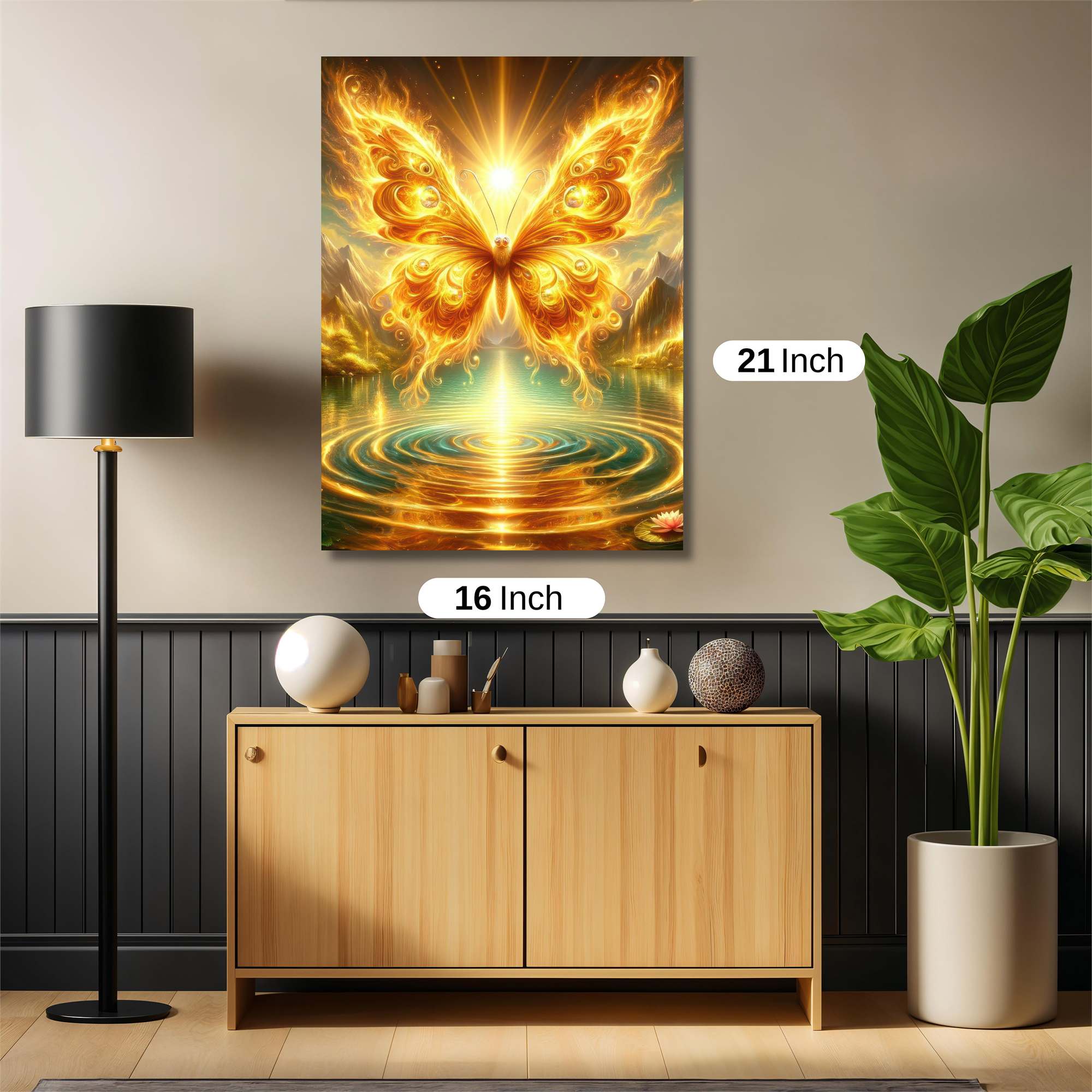 Phoenix Rebirth Safe Wall Magnetic / M
