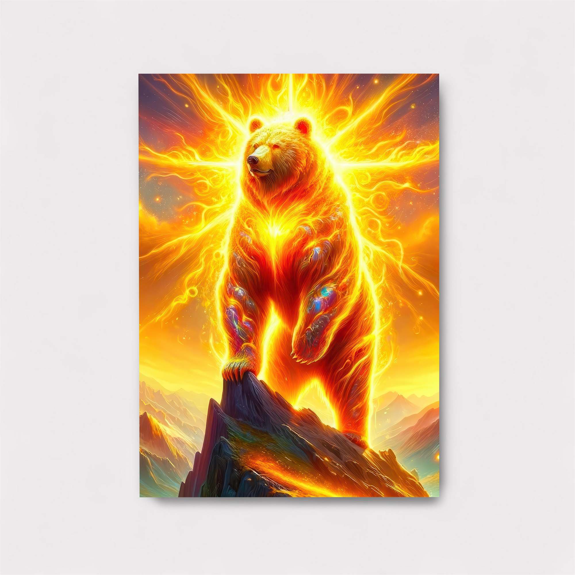 Sunfire Bear Safe Wall Magnetic / M