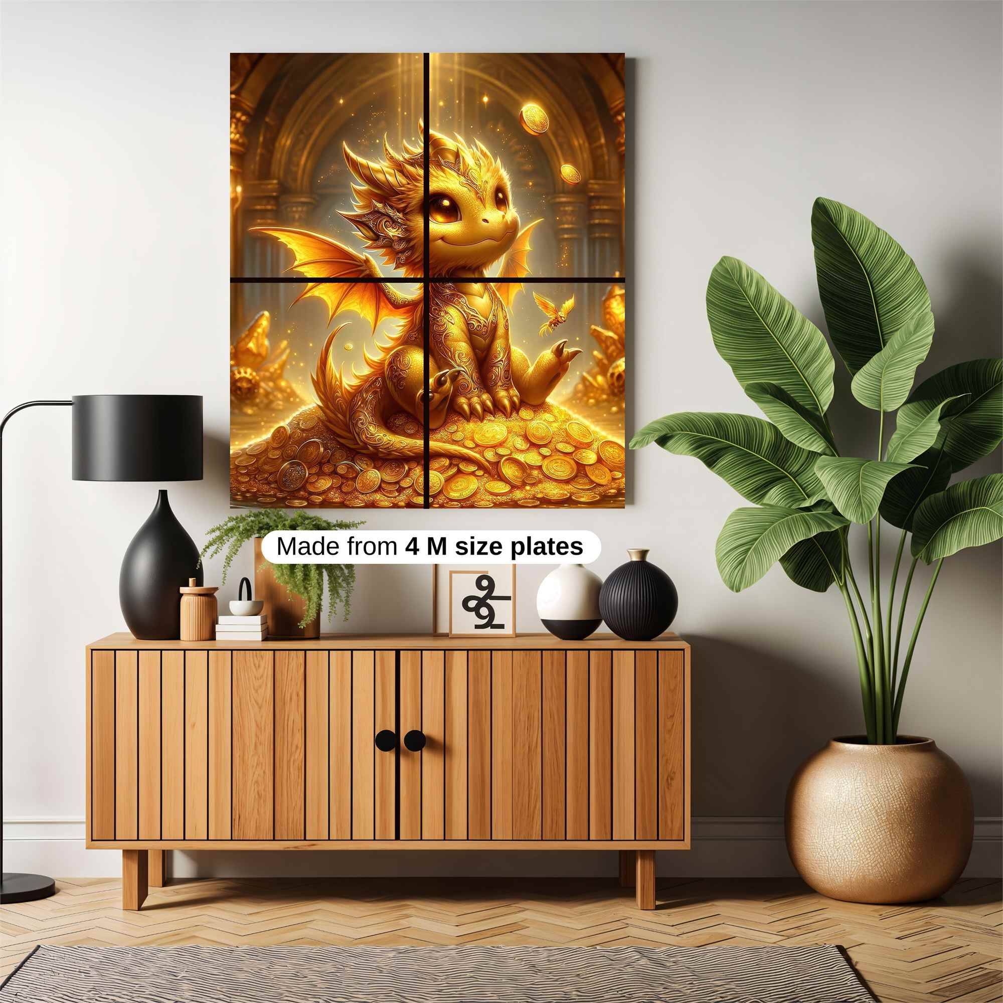 Golden Joy Safe Wall Magnetic / M