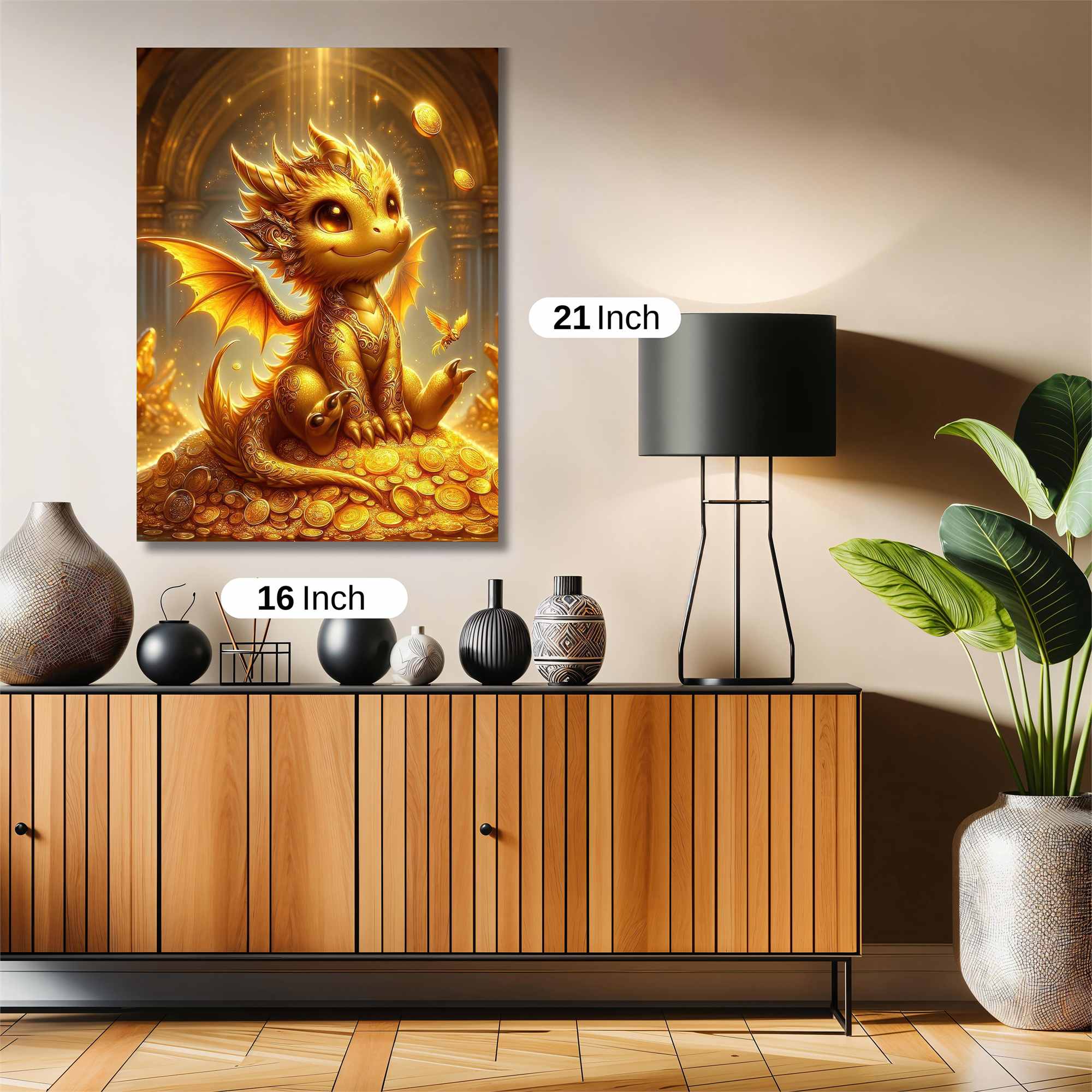 Golden Joy Safe Wall Magnetic / M