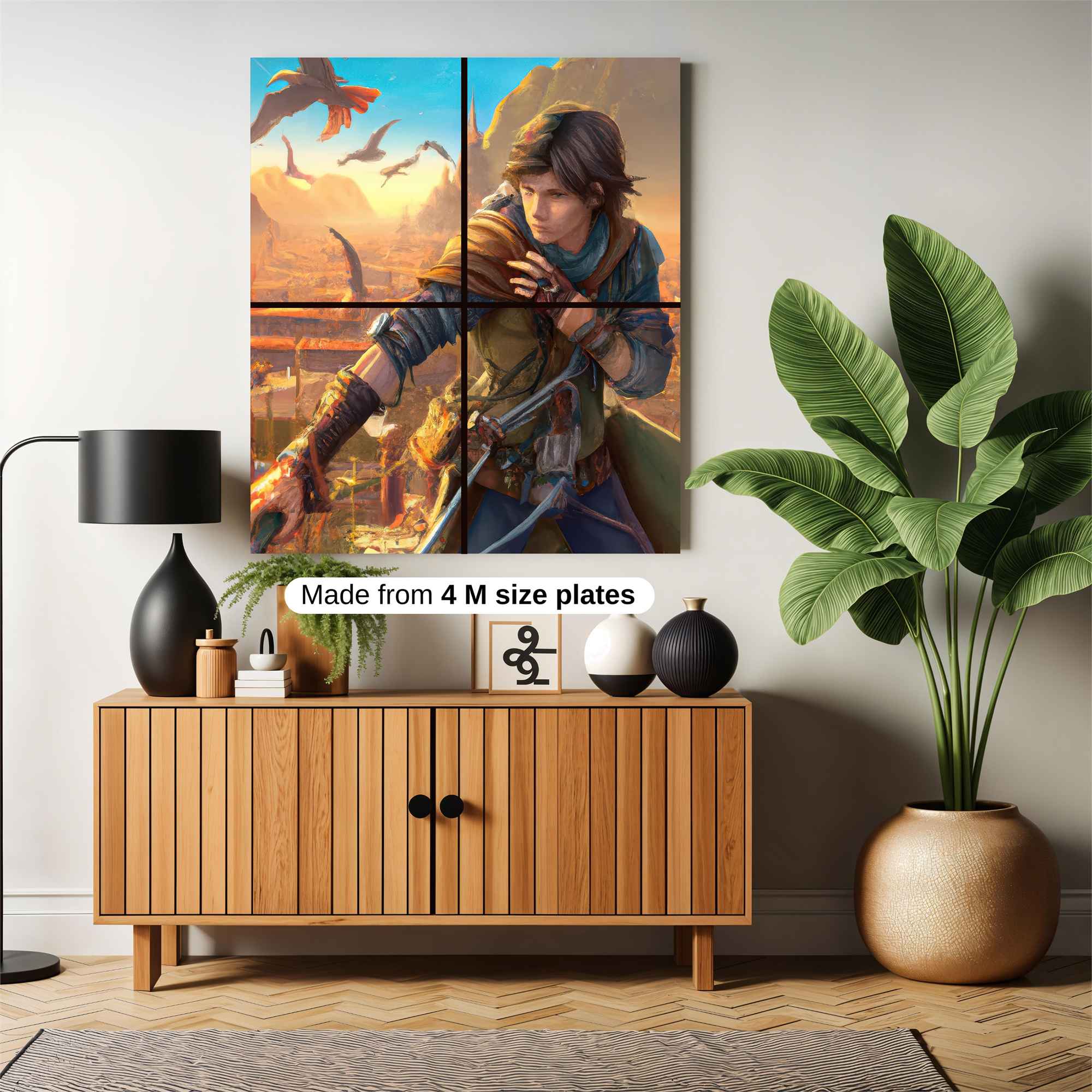 Skyward Adventure Safe Wall Magnetic / M