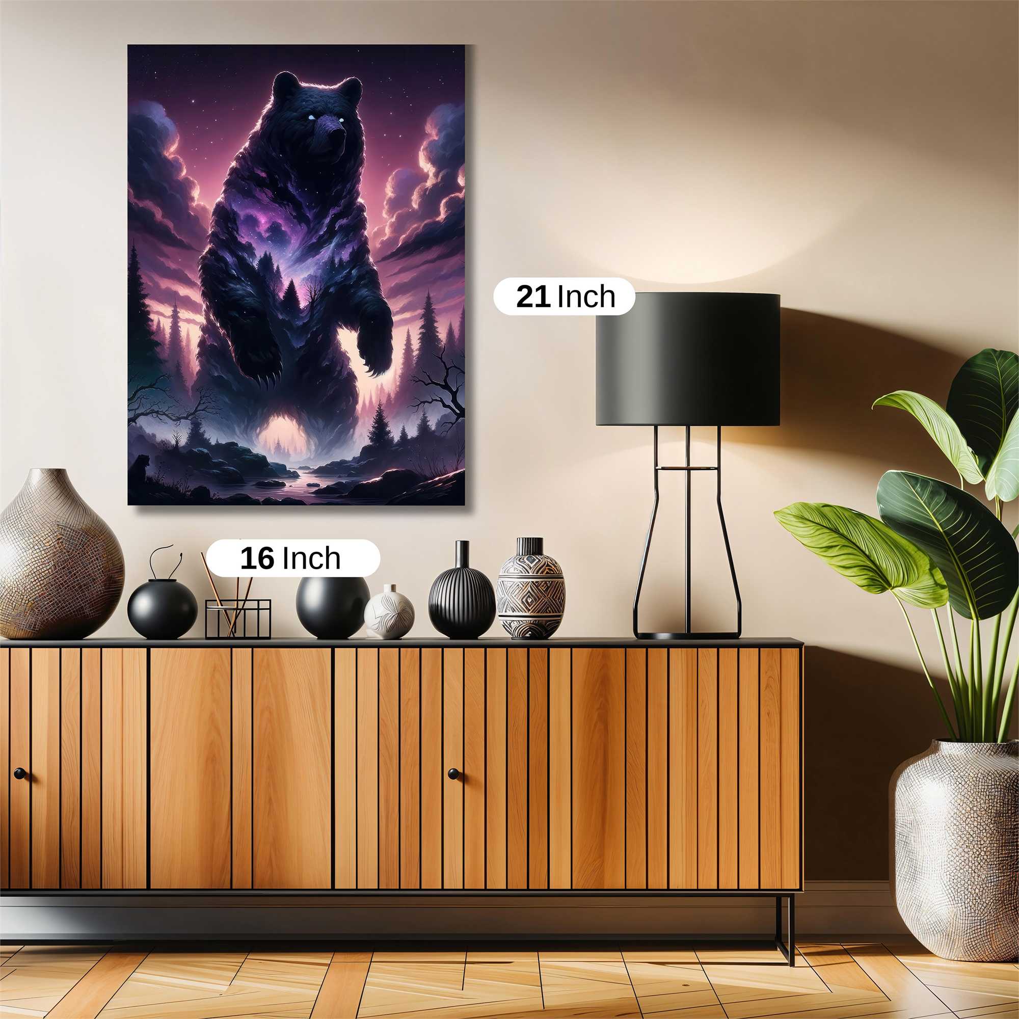 Cosmic Bear Safe Wall Magnetic / M