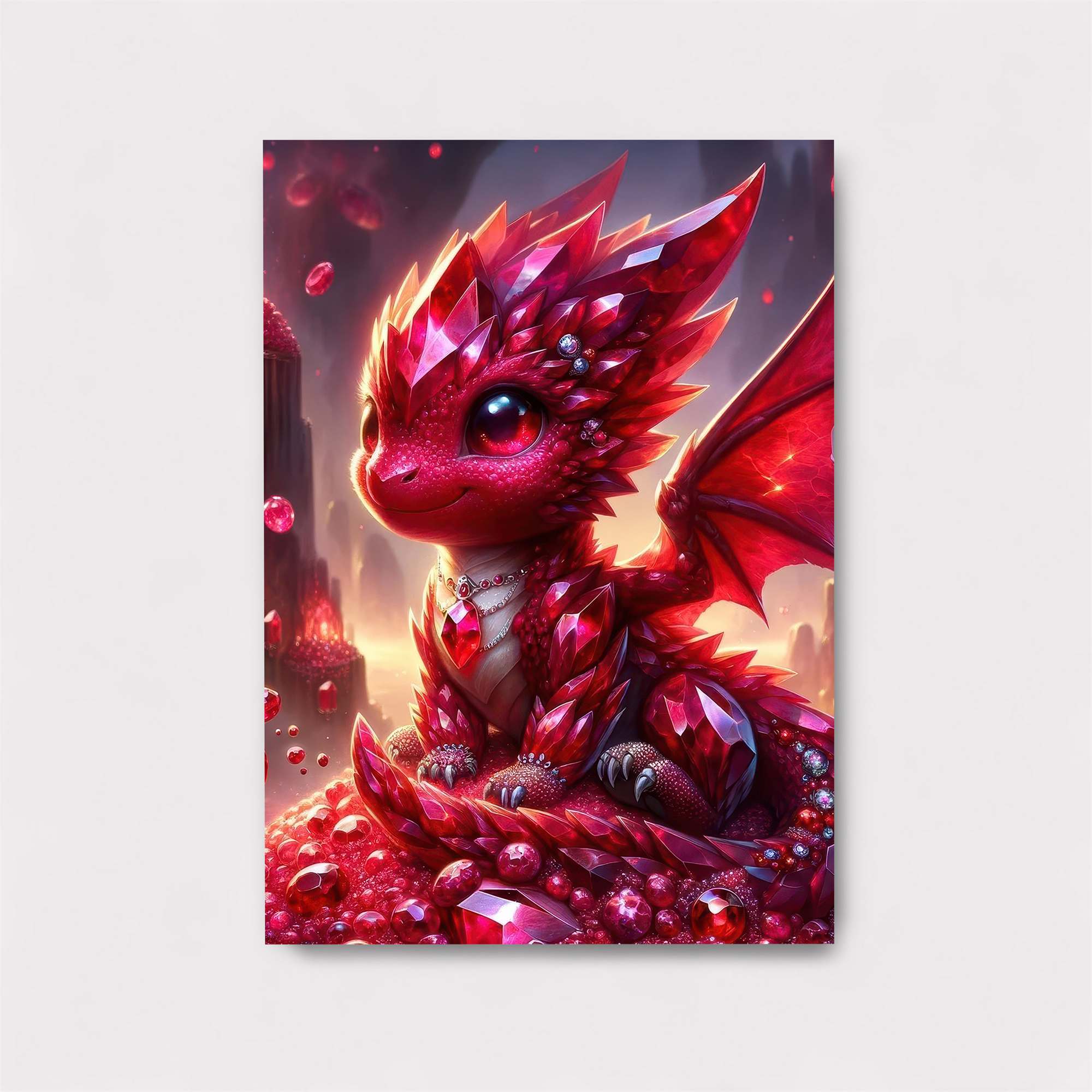 Ruby Radiance Safe Wall Magnetic / M