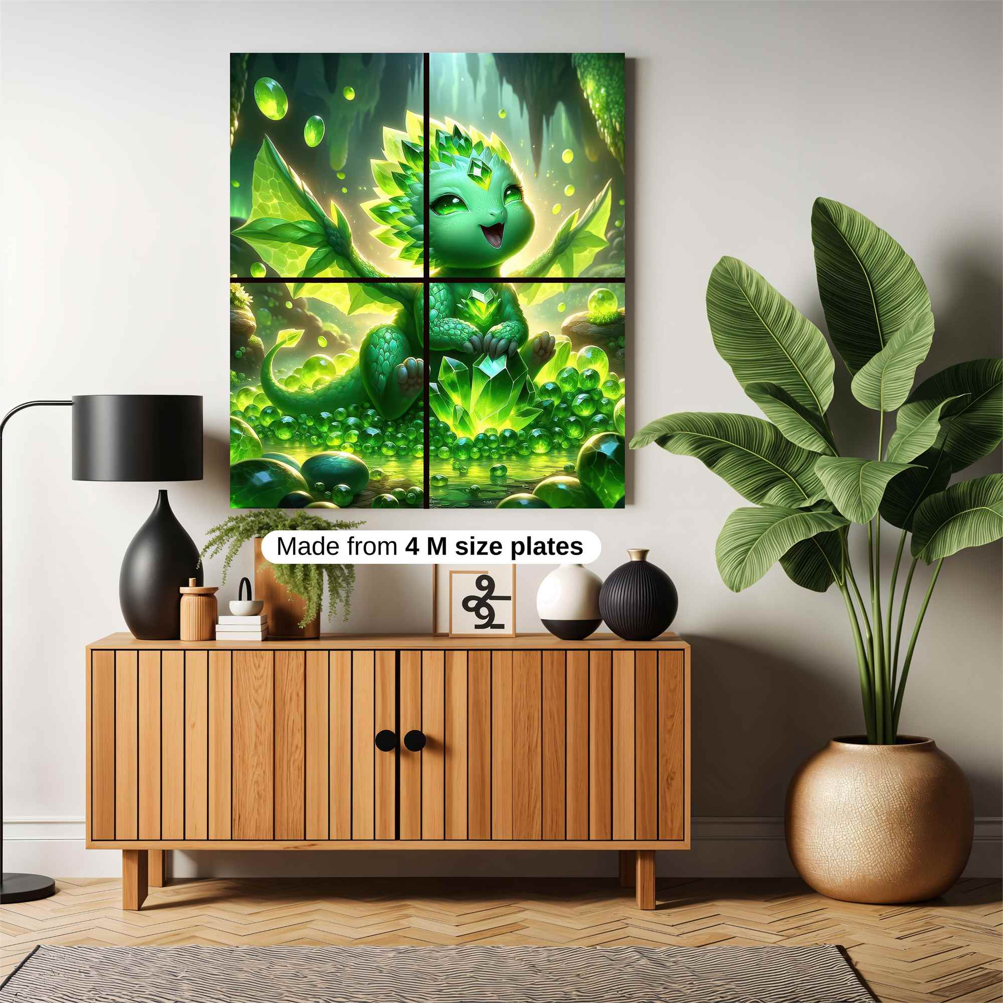 Emerald Joy Safe Wall Magnetic / M