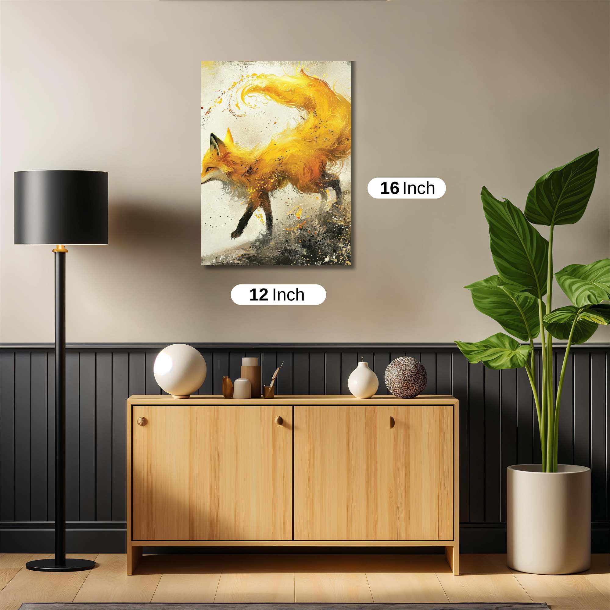 FlameWhisper Safe Wall Magnetic / M