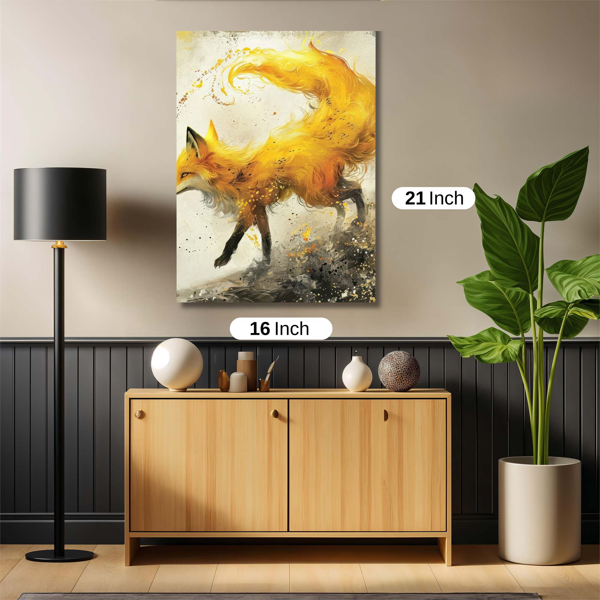 FlameWhisper Safe Wall Magnetic / M