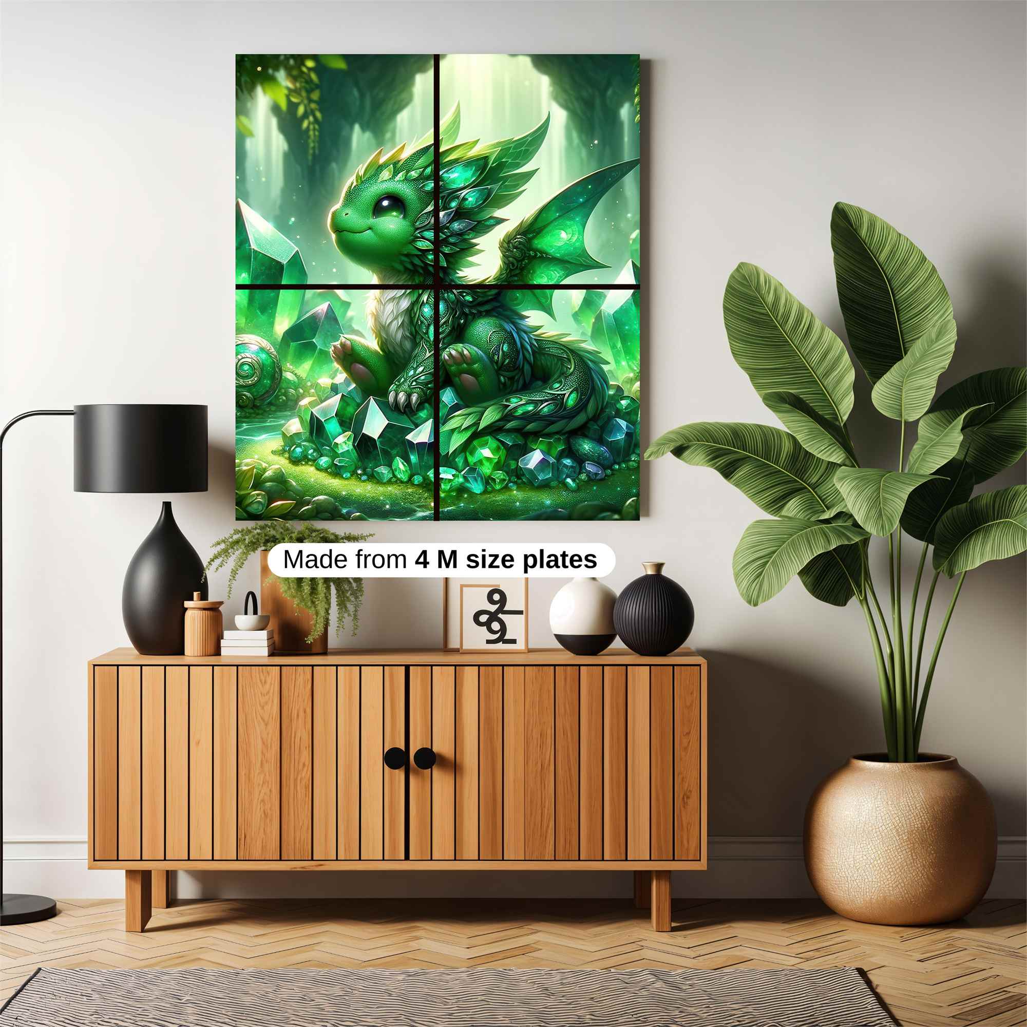 Emerald Joy Safe Wall Magnetic / M