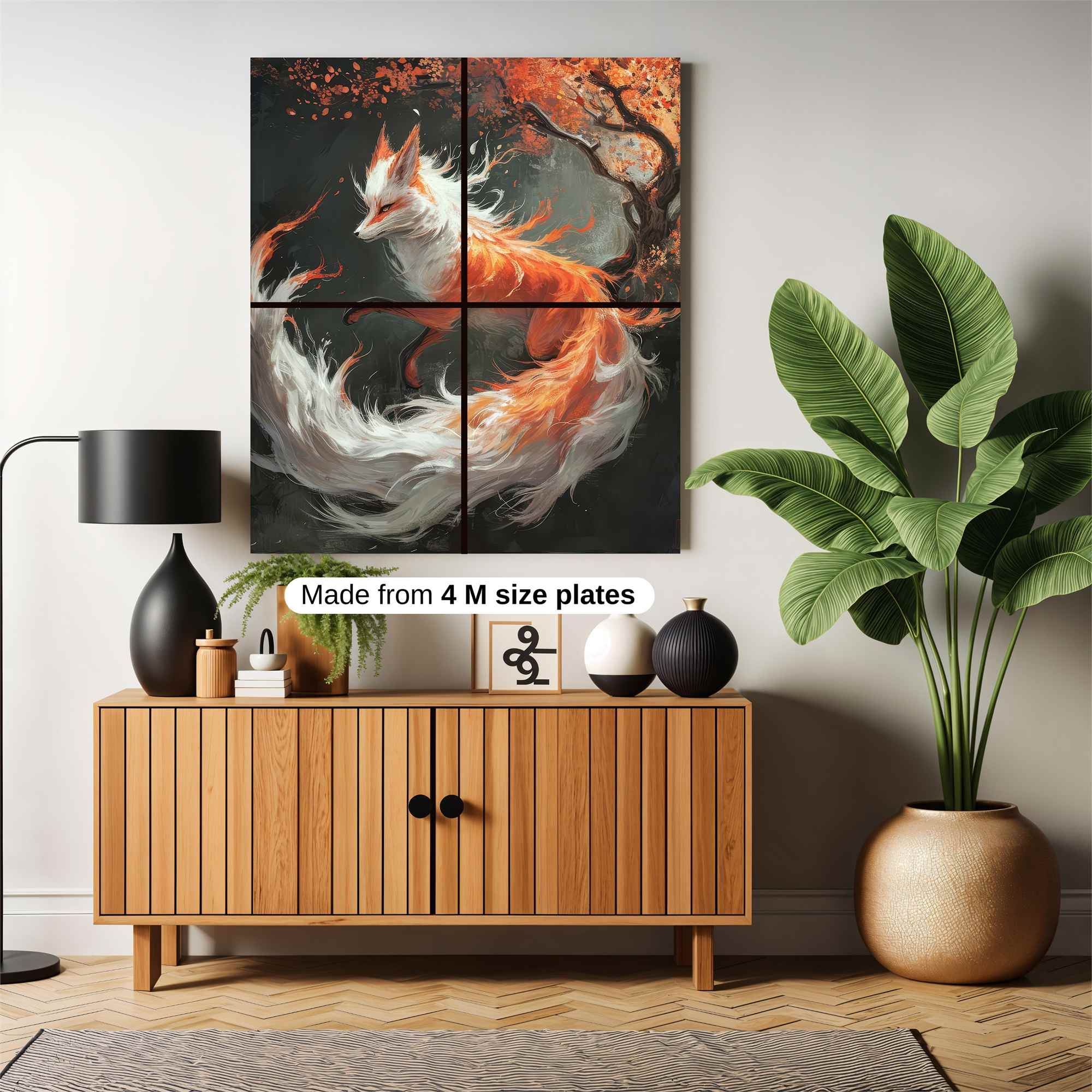 Kitsune Serenity Safe Wall Magnetic / M